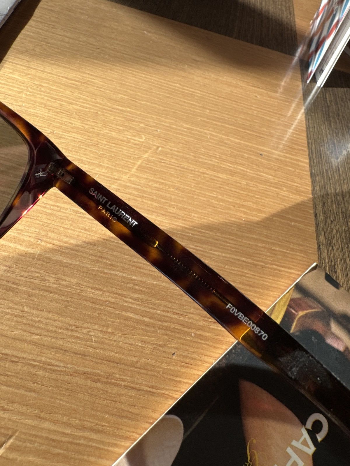 Saint Laurent Paris Saint Laurent Sl01 Size ONE SIZE - 2 Thumbnail