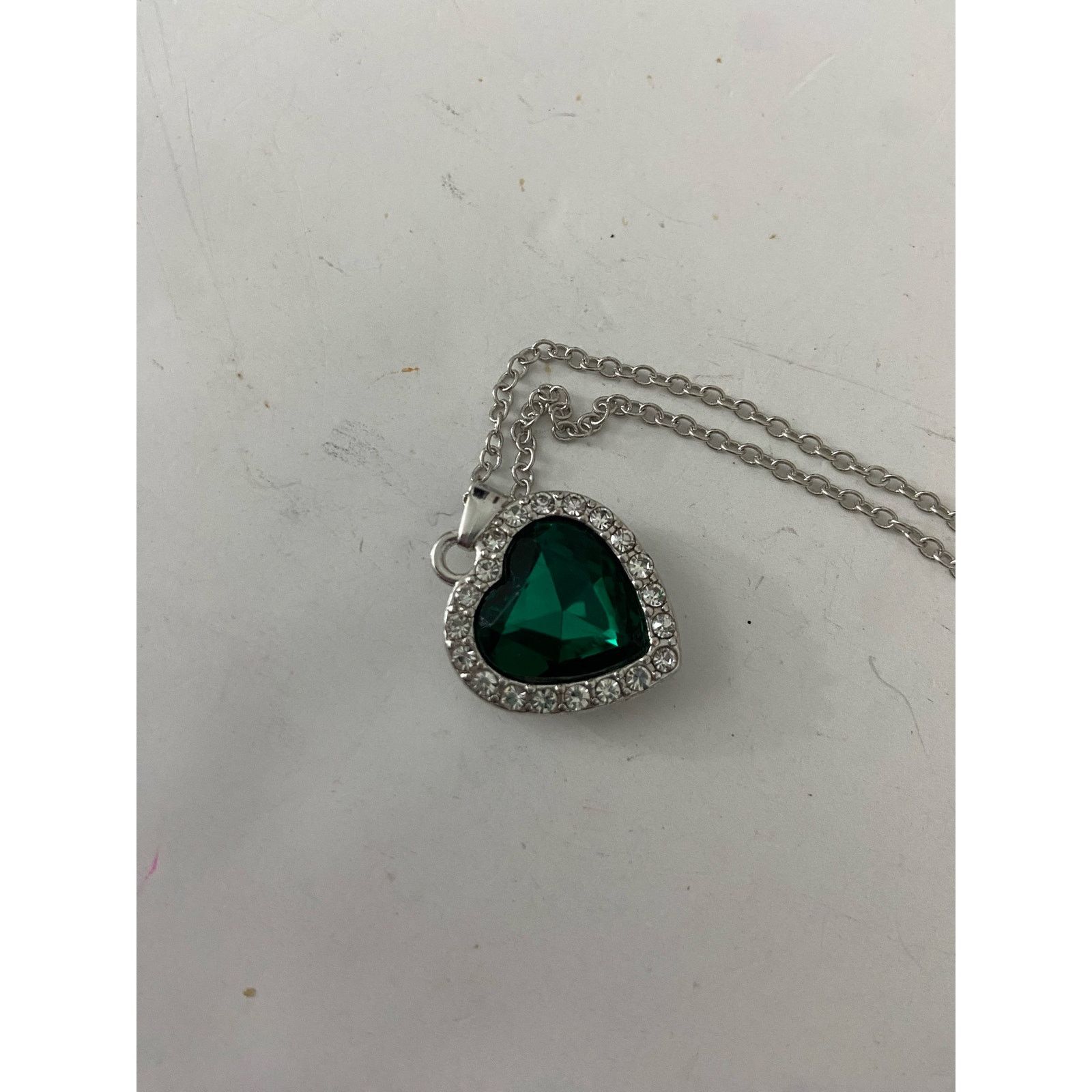 Other green heart necklace Size ONE SIZE - 5 Thumbnail