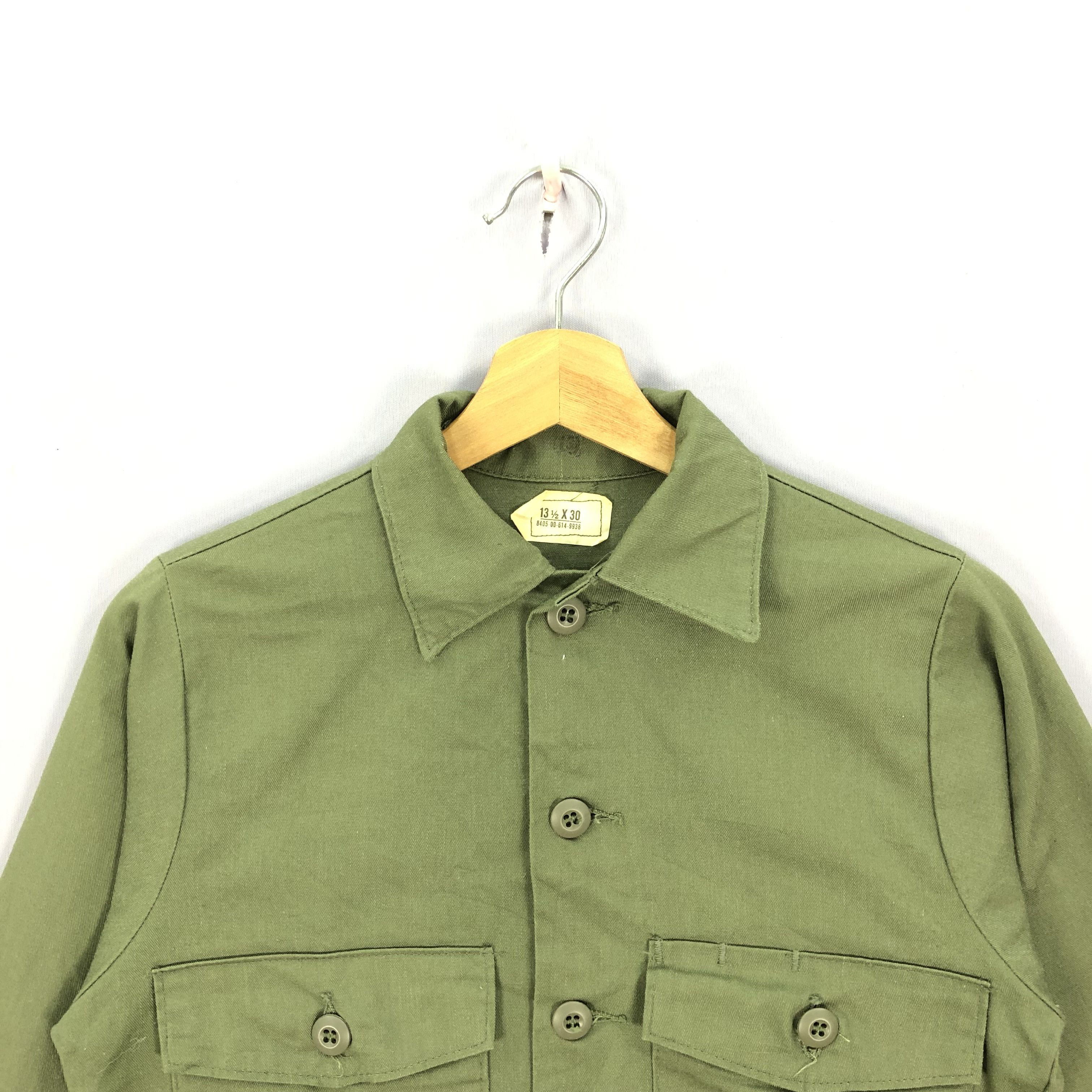 Vintage Vintage 80s OG 507 Military Work Wear Shirt Jacket Size US S / EU 44-46 / 1 - 4 Thumbnail