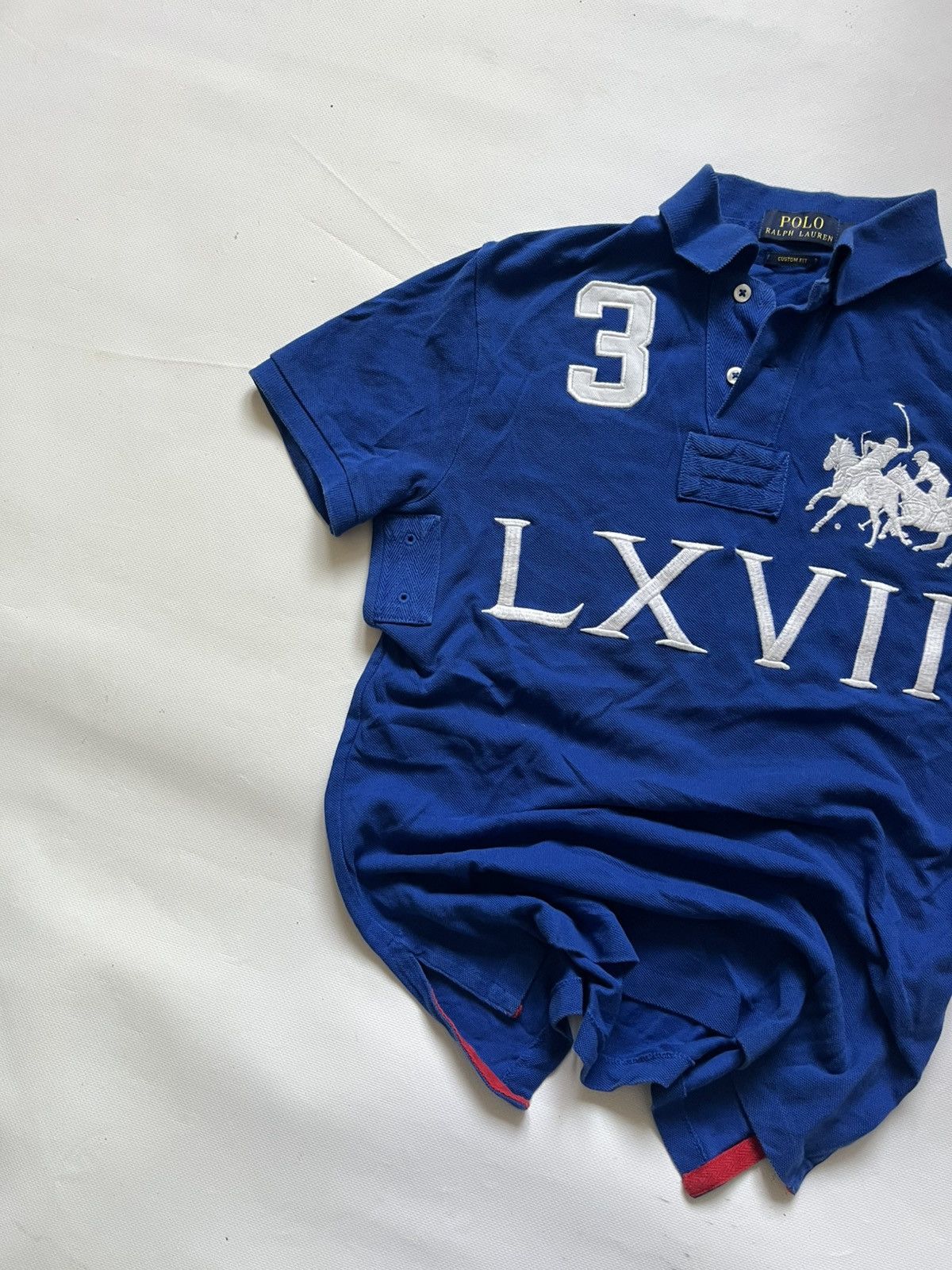 Polo Ralph Lauren Polo Ralph Lauren Big Pony Polo Shirt Navy Size US XS / EU 42 / 0 - 3 Thumbnail