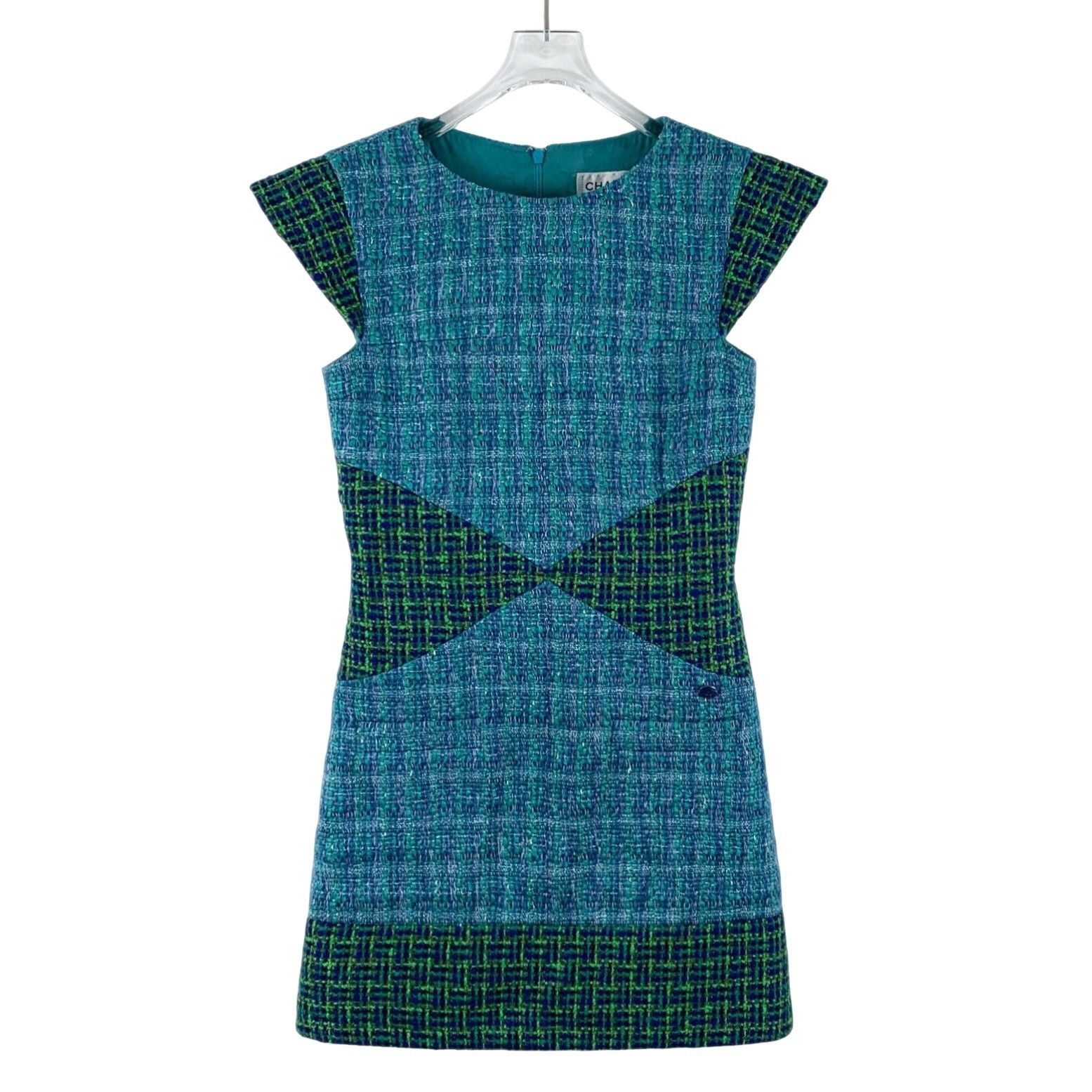 Chanel Chanel Tweed Sleeveless Dress FR 36 Size XS / US 0-2 / IT 36-38 - 1 Thumbnail