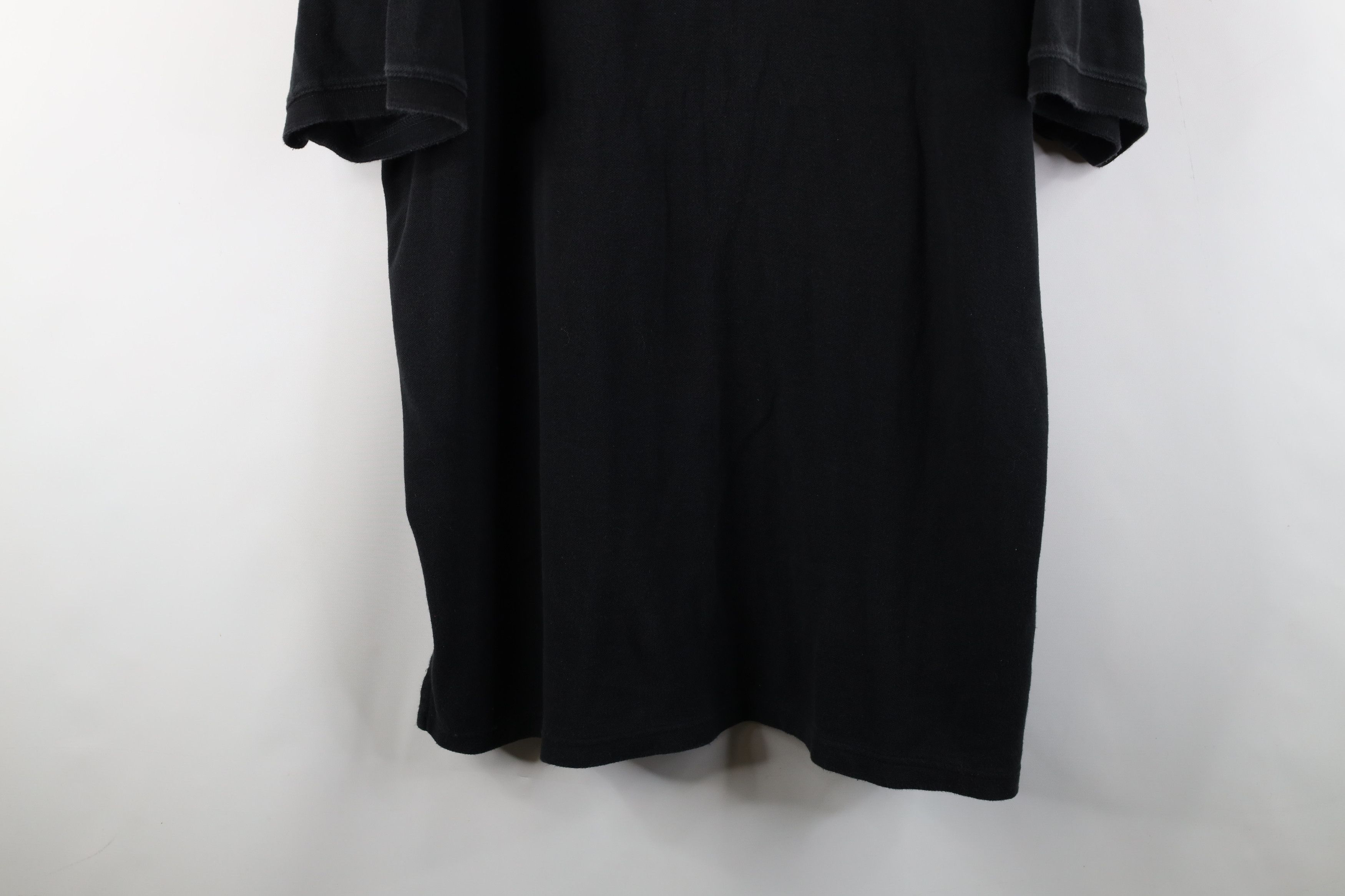 Eddie Bauer × Vintage Vintage 90s Eddie Bauer Blank Collared Polo Shirt Black Size US XXL / EU 58 / 5 - 3 Thumbnail