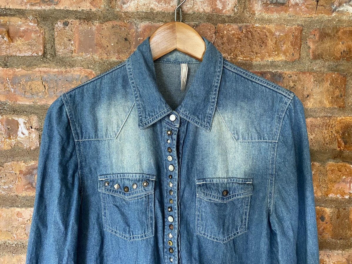 Isamu Katayama Backlash Ungrid Japan Stud stone and hem fringe Size US S / EU 44-46 / 1 - 3 Thumbnail