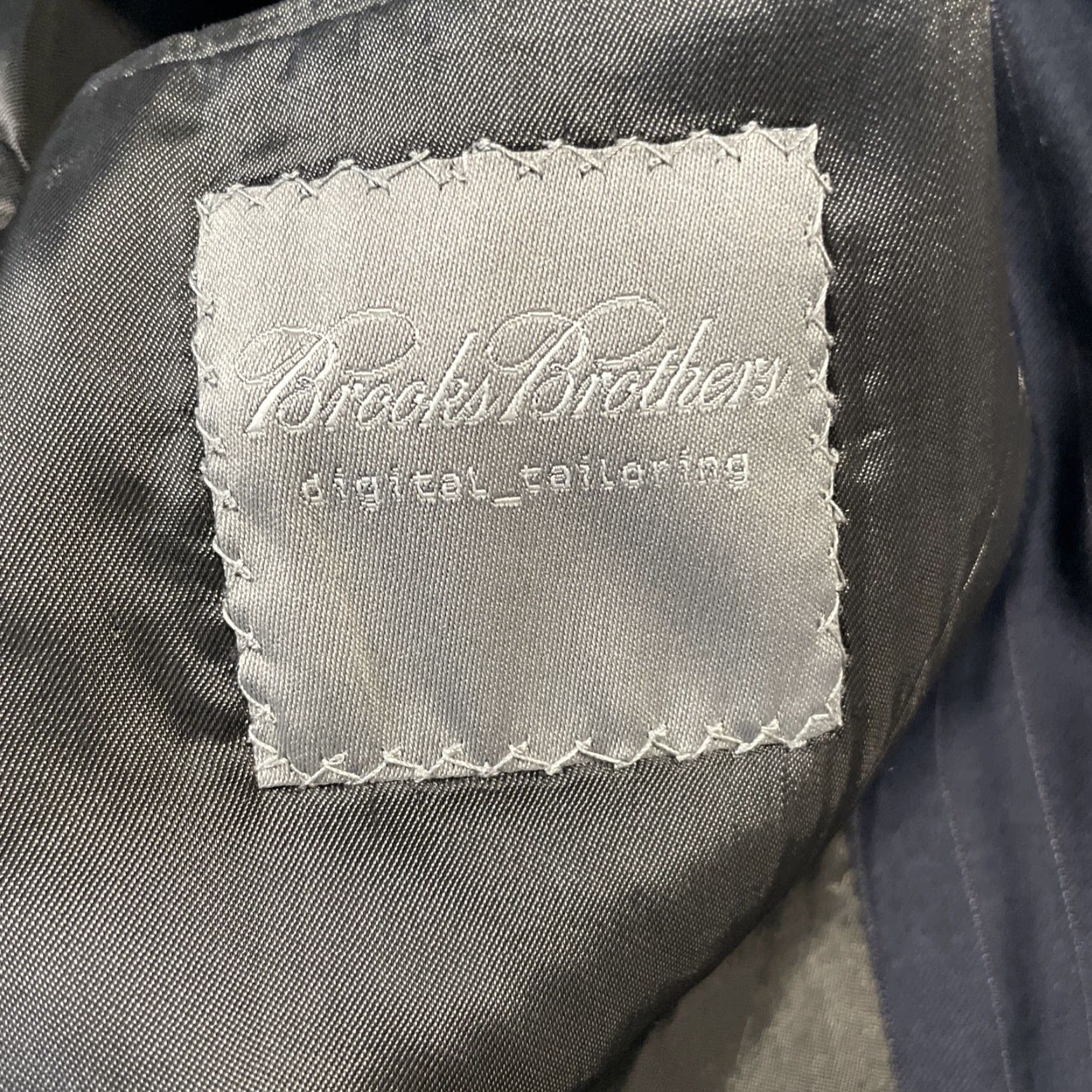 Brooks Brothers Brooks Brothers Sport Coat Navy Blue Wool 44R Loro Piana Super 150s Pinstripe Notch Lapel 3-Button Single-Breasted Regular Jacket Size US S / EU 44-46 / 1 - 4 Thumbnail