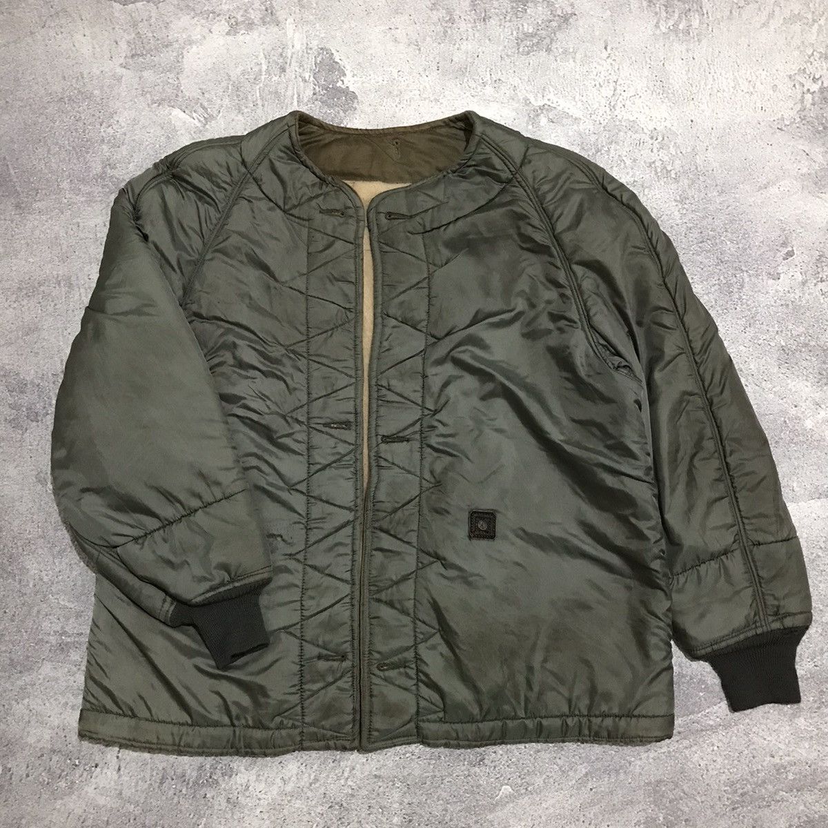 Vintage Vintage 60s USAF OG-107 Coat Liner / MEDIUM Size US M / EU 48-50 / 2 - 1 Thumbnail