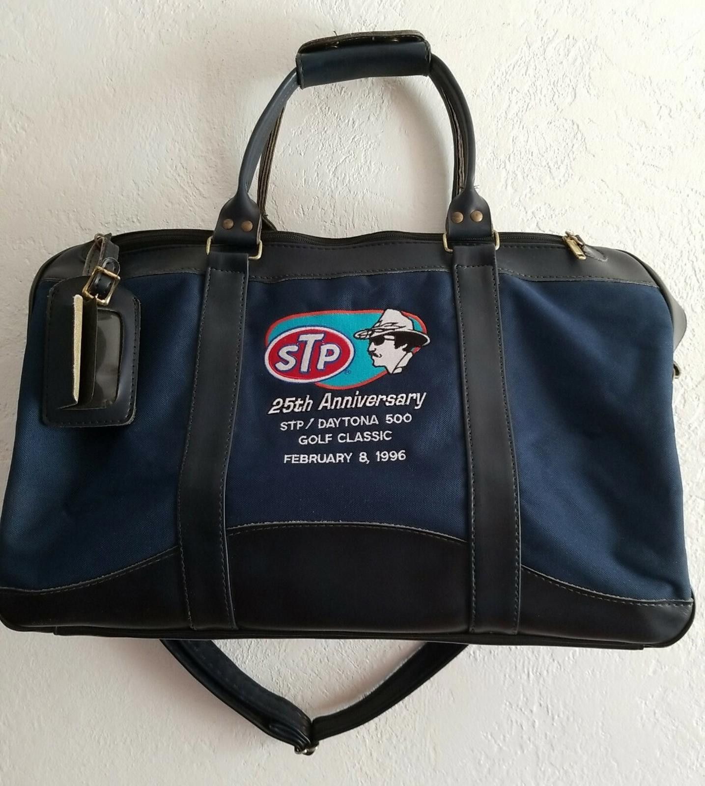 Other Vtg '96 Racing STP Richard Petty 25th Anniv. Daytona 500 Bag Size ONE SIZE - 1 Thumbnail