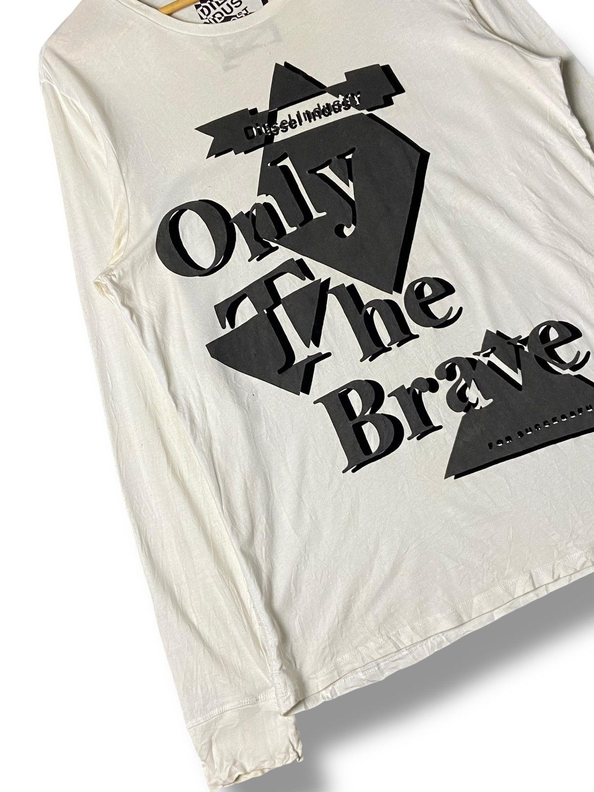 Diesel DIESEL Printed Only The Brave Long Sleeve Tee (142) Size US L / EU 52-54 / 3 - 6 Thumbnail