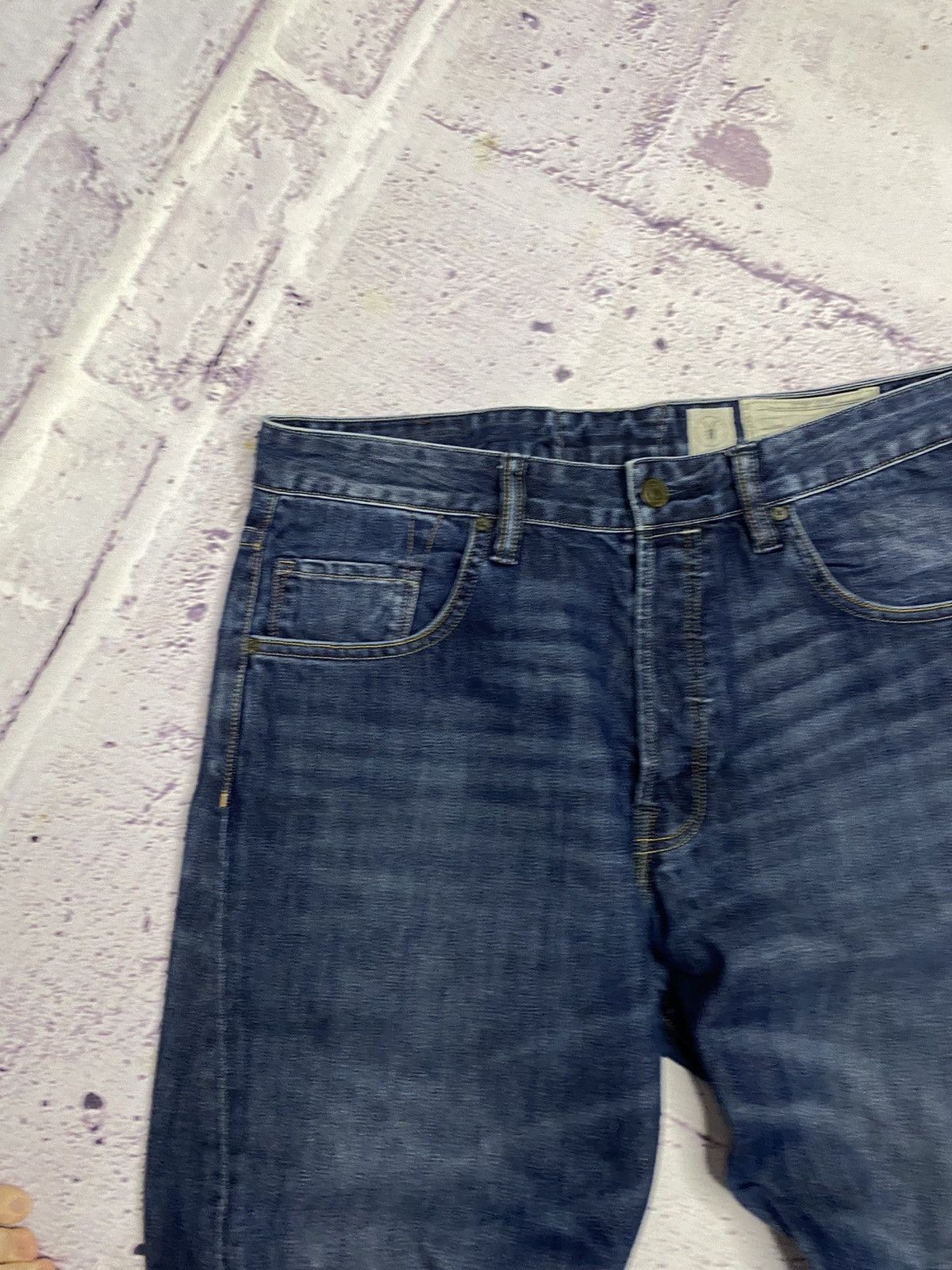 Allsaints Men's vintage streetwear Allsaints Japanese brand jeans Size US 29 - 5 Thumbnail