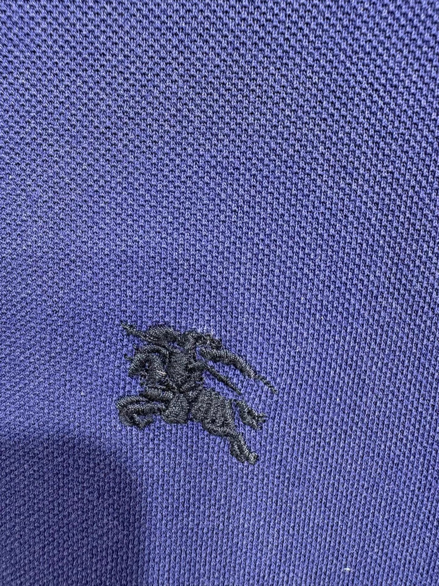 Burberry Burberry Men's Embroidered Equestrian Polo K29 Size US L / EU 52-54 / 3 - 3 Thumbnail