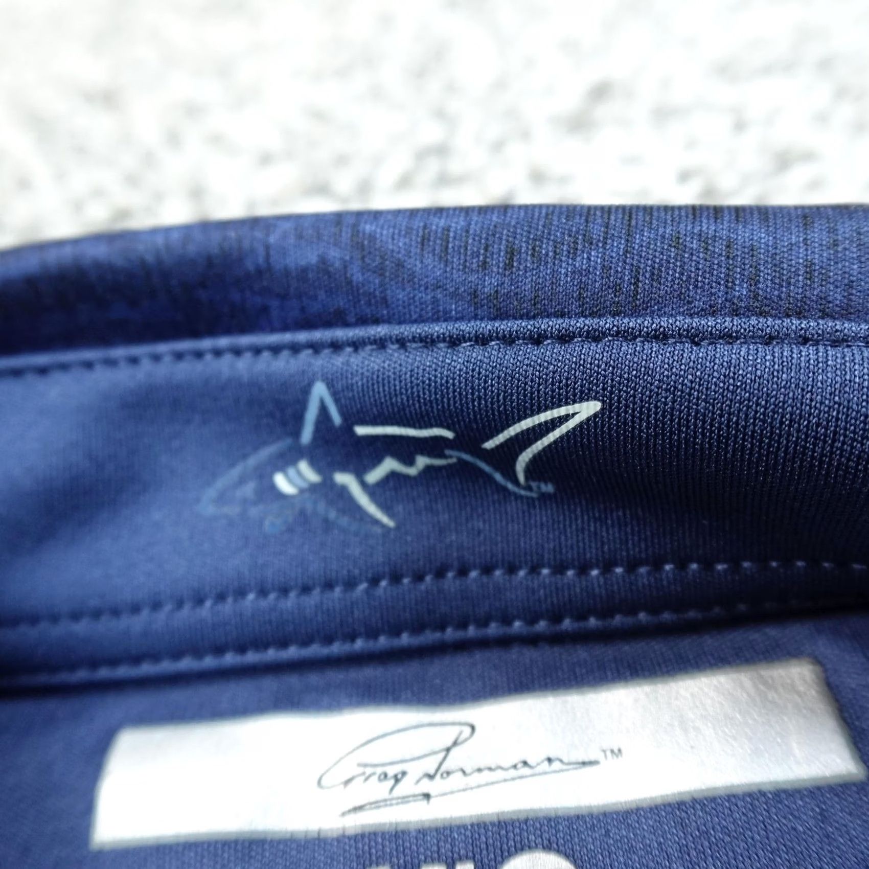 Vintage Greg Norman Polo Shirt Mens XL Blue PlayDry Golf Performance Stretch Polo Shirt Size US XL / EU 56 / 4 - 5 Thumbnail