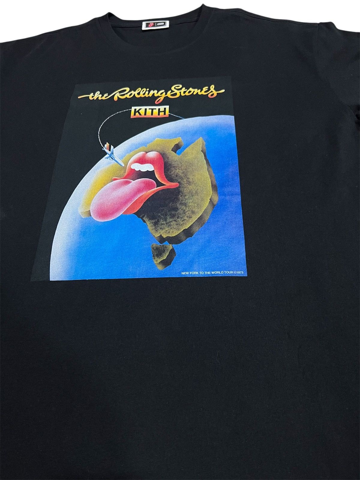Kith Kith The Rolling Stones Australia 1973 Poster Tee Black Size US L / EU 52-54 / 3 - 2 Thumbnail