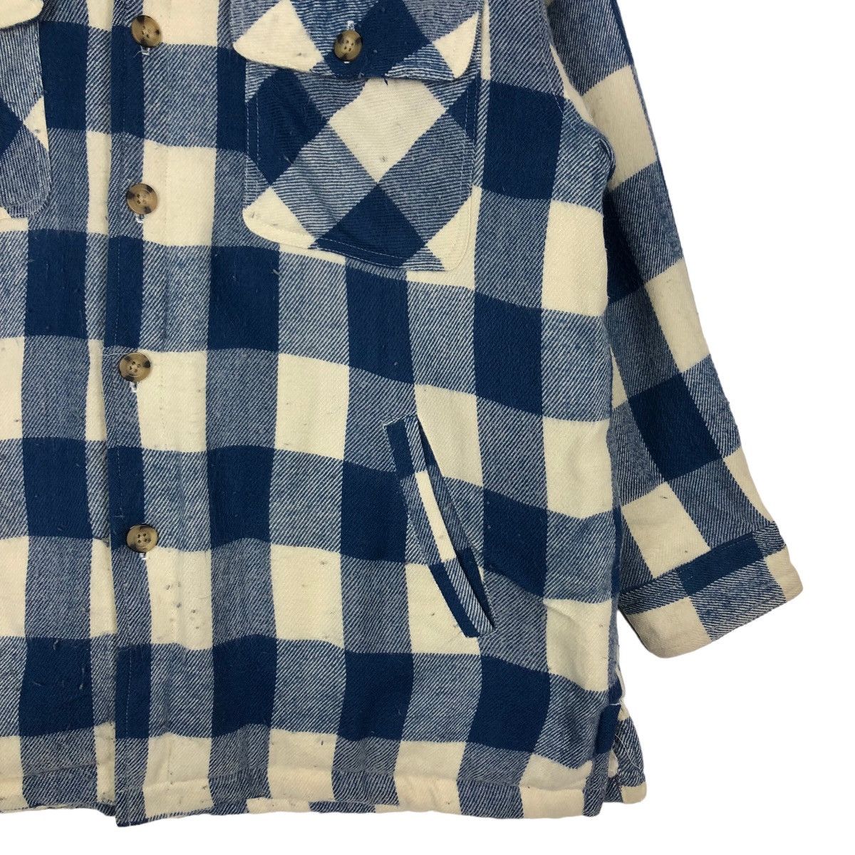 Flannel 🔥Vintage Work Flannel Jacket Uniqlo Issey Miyake Tartan Size US L / EU 52-54 / 3 - 5 Thumbnail