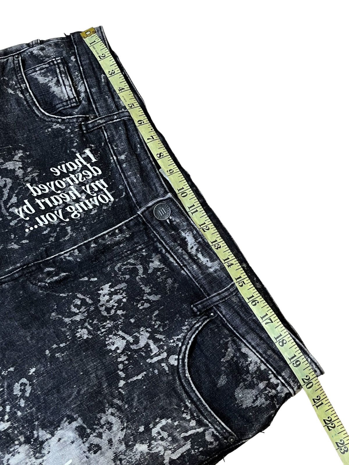 Embellish SICK🔥JAPANESE EMBELLISH STRETCH COTTON DISTRESS STYLE JEANS Size US 40 / EU 56 - 16 Thumbnail