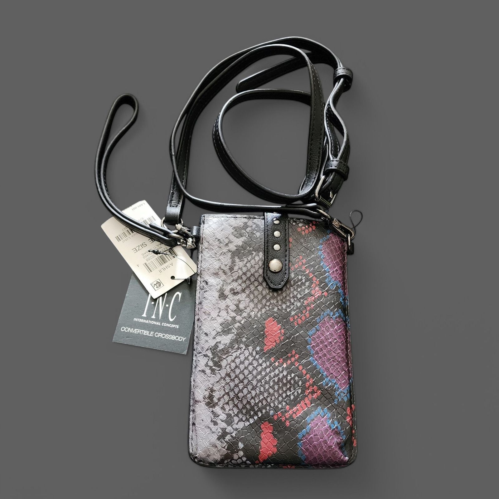 I.N.C International Concepts Ashlii Phone Crossbody multicolored Size ONE SIZE - 2 Thumbnail