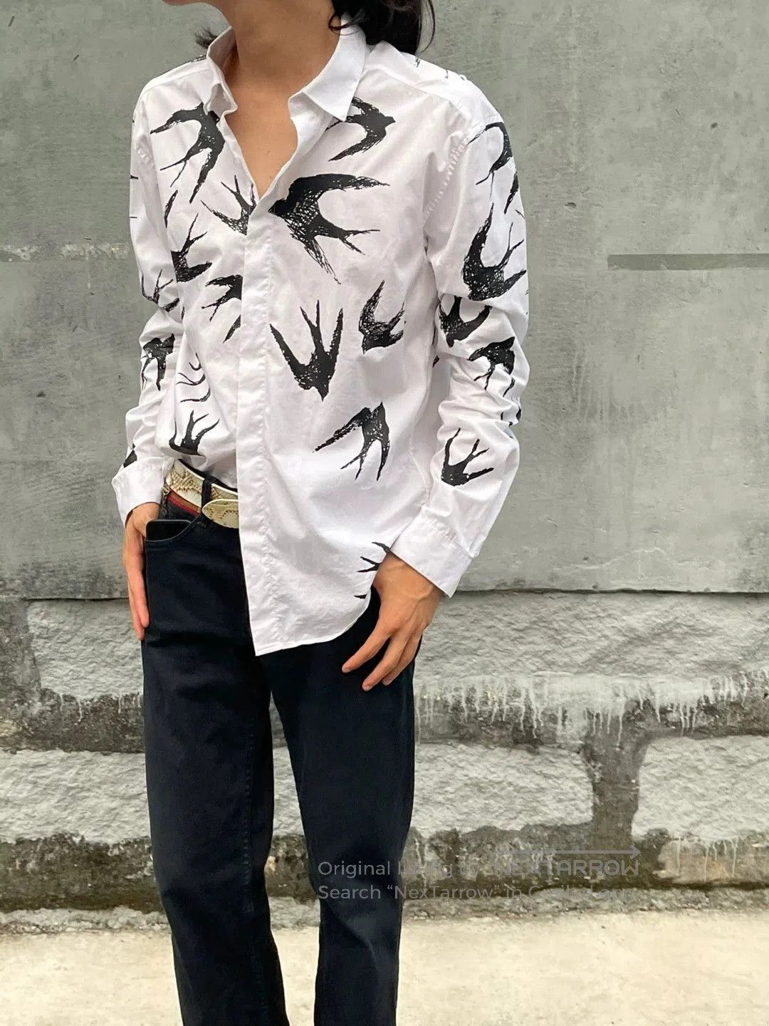 McQ Alexander McQueen Alexander McQueen Swallow Shirt Jacket. Size US M / EU 48-50 / 2 - 2 Thumbnail
