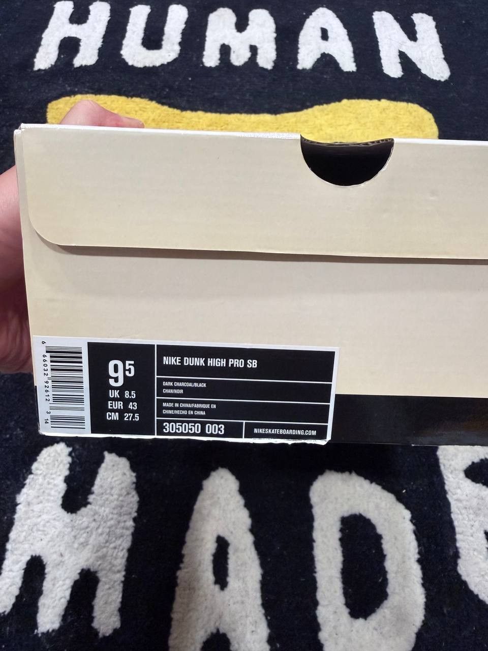Nike Nike SB Dunk High Melvins (Black) (2005) Size US 9.5 / EU 42-43 - 9 Thumbnail