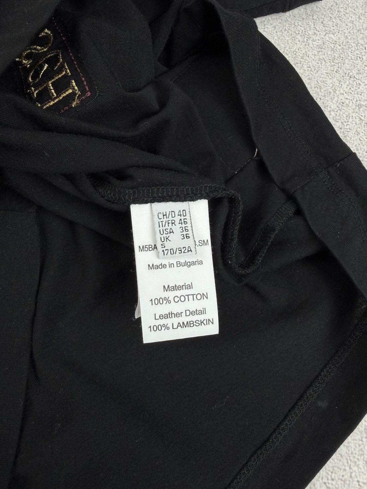 Bally Bally St Moritz Graphic T-Shirt Lambskin Patch Black S/M Size US S / EU 44-46 / 1 - 6 Thumbnail