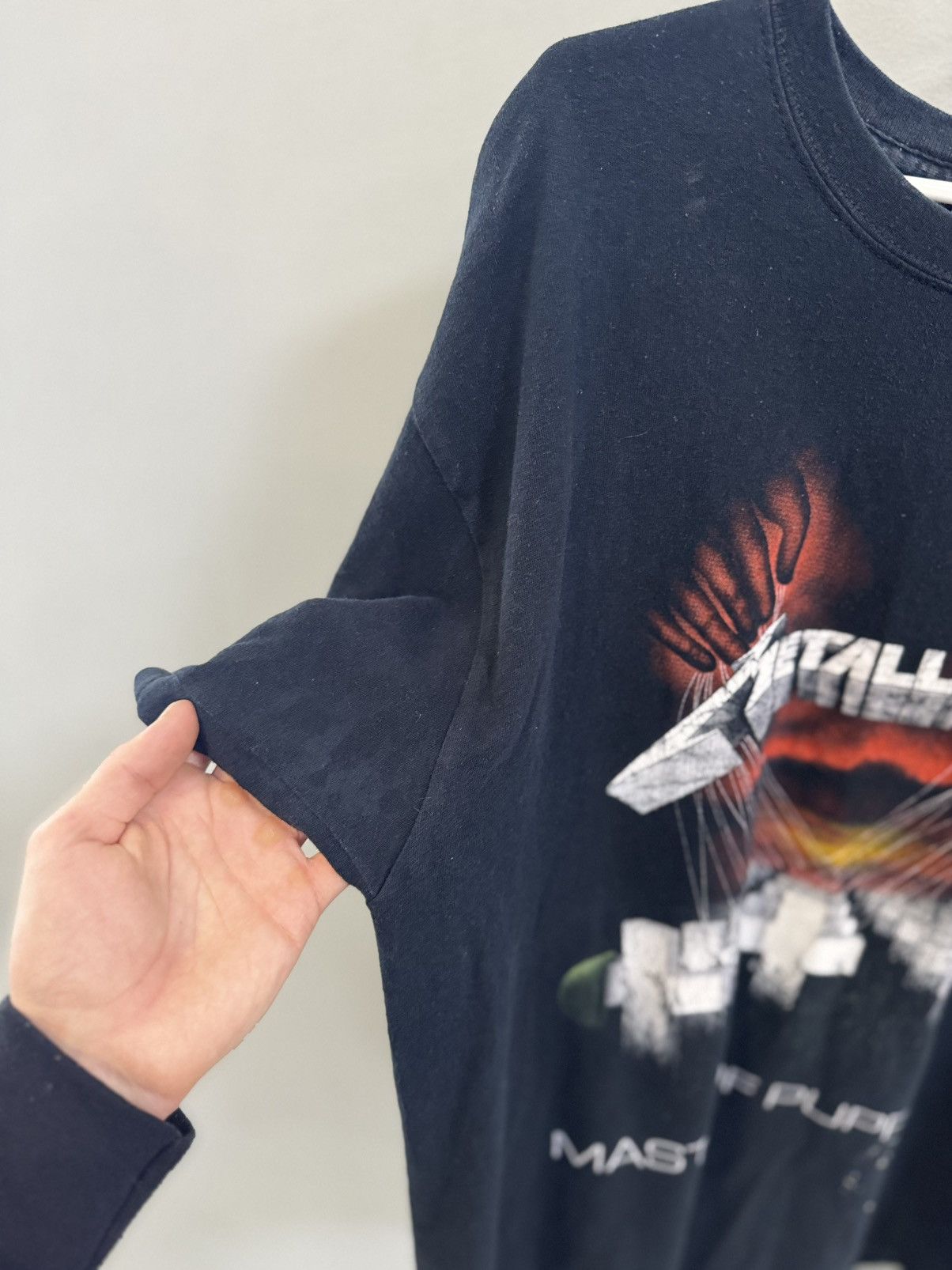 Band Tees × Metallica Metallica vintage tee Master of Puppets Size US L / EU 52-54 / 3 - 6 Thumbnail