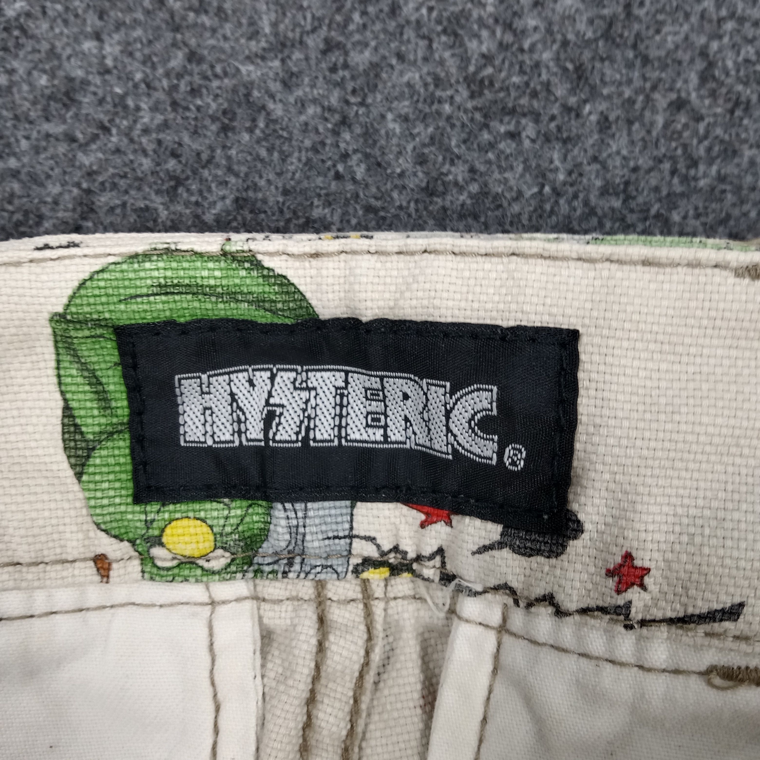 Hysteric Glamour Hysteric Glamour Japanese Brand Cartoon Cargo Pants E1A32 Size US 28 / EU 44 - 4 Thumbnail