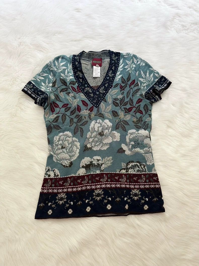 Kenzo KENZO Knitted short sleeves Size M / US 6-8 / IT 42-44 - 1 Thumbnail
