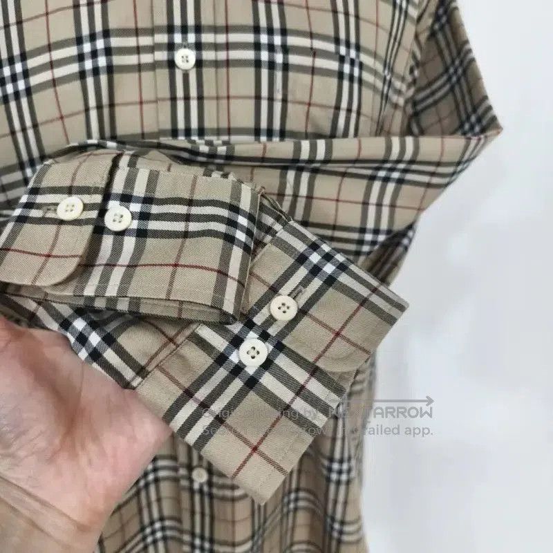 Burberry Burberry Check Cotton Long Sleeve Shirt. Size US L / EU 52-54 / 3 - 4 Thumbnail
