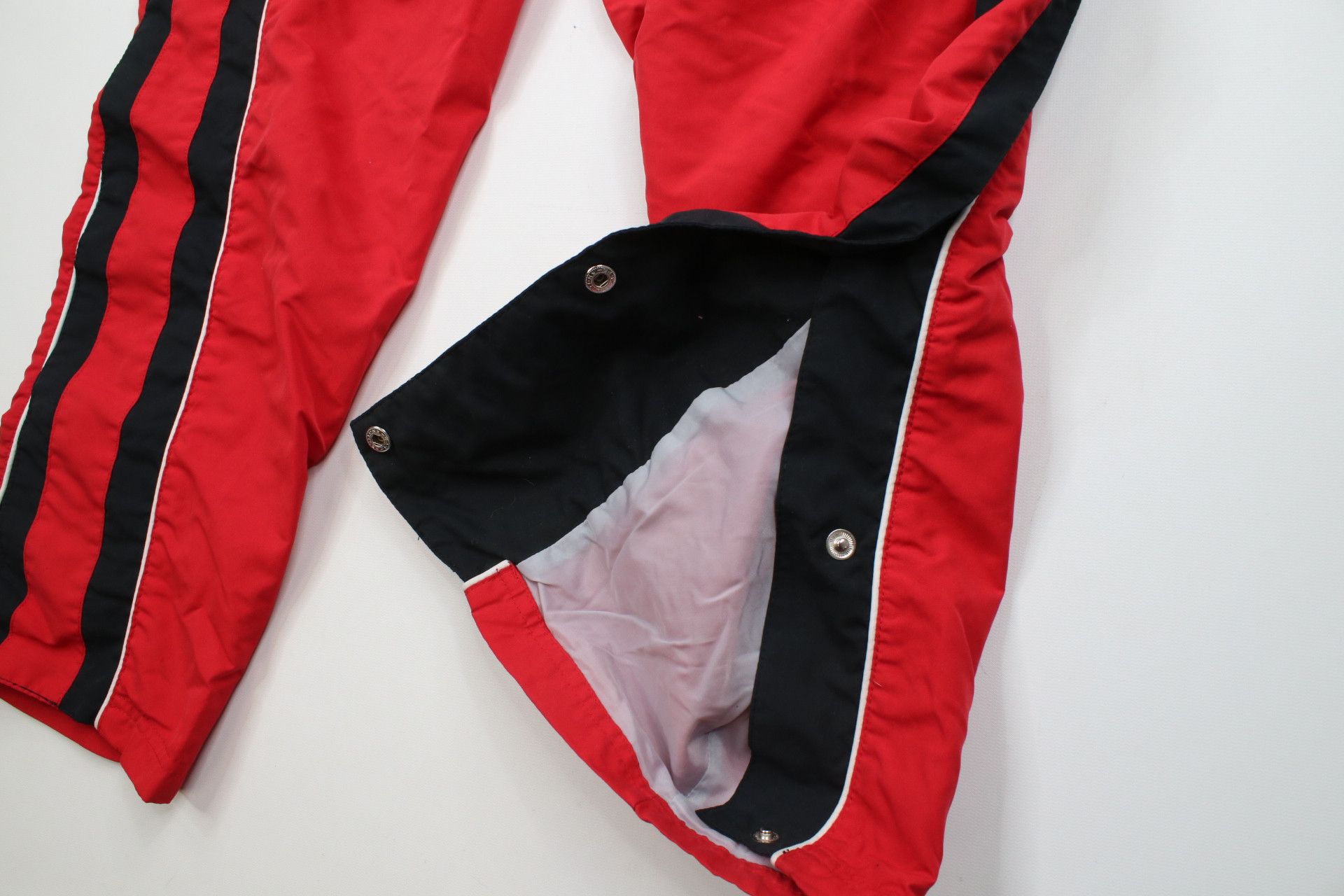 Vintage Vintage 90s Faded Lined Detroit Red Wings Hockey Pants Red Size ONE SIZE - 5 Thumbnail