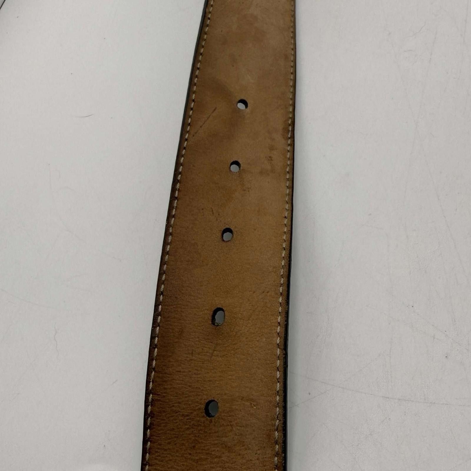 Gucci Gucci GG Belt 38 Used 411924 Size ONE SIZE - 7 Thumbnail
