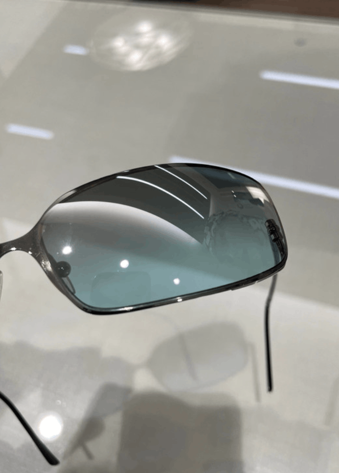 Prada × Vintage PRADA Sunglasses SPR 57E Sport Symbol Wrap Shield Mask RI883 Size ONE SIZE - 2 Thumbnail