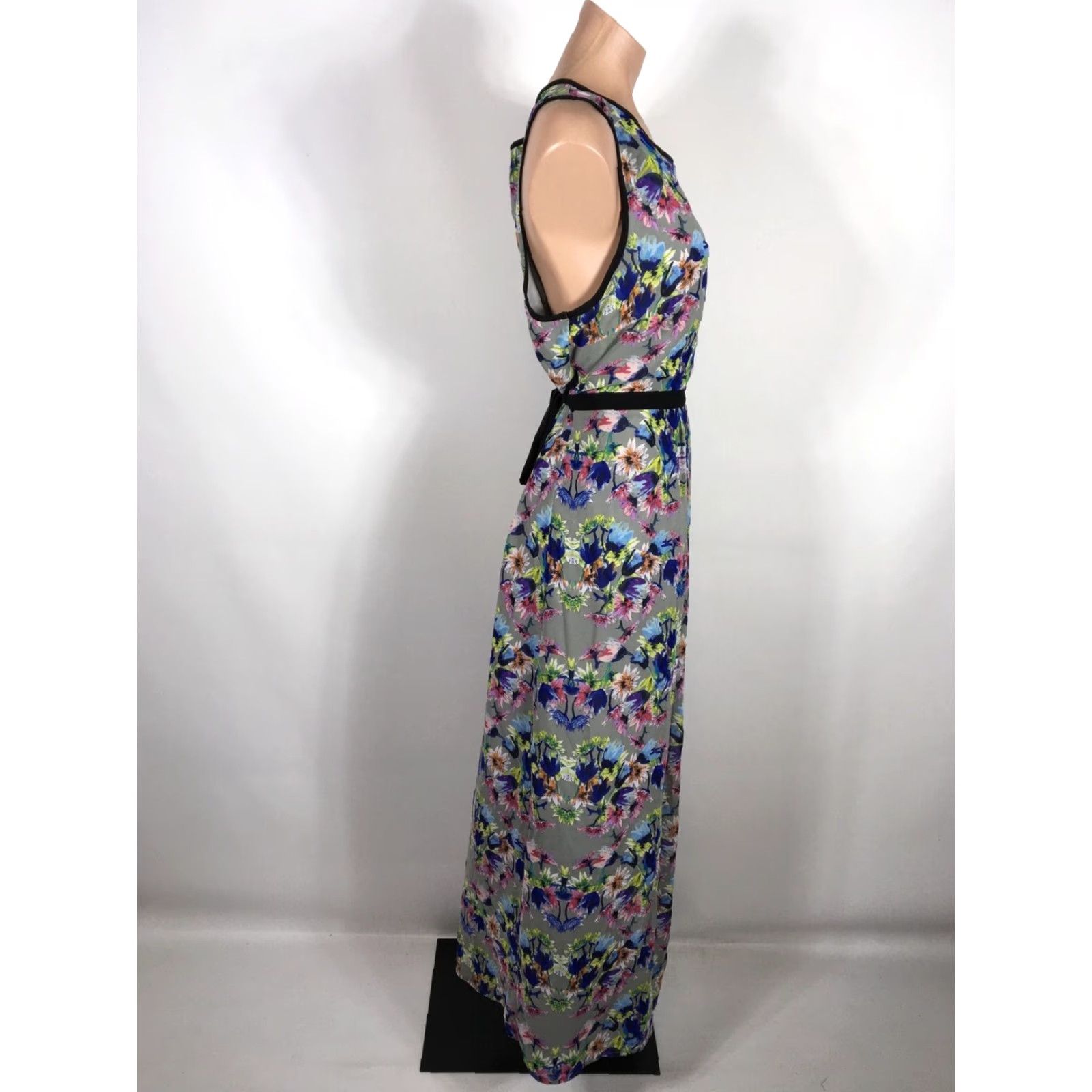 nicole miller maxi dress Moroccan Print with a Nicole Miller edge Nicole Miller Twist-Front Maxi Dress