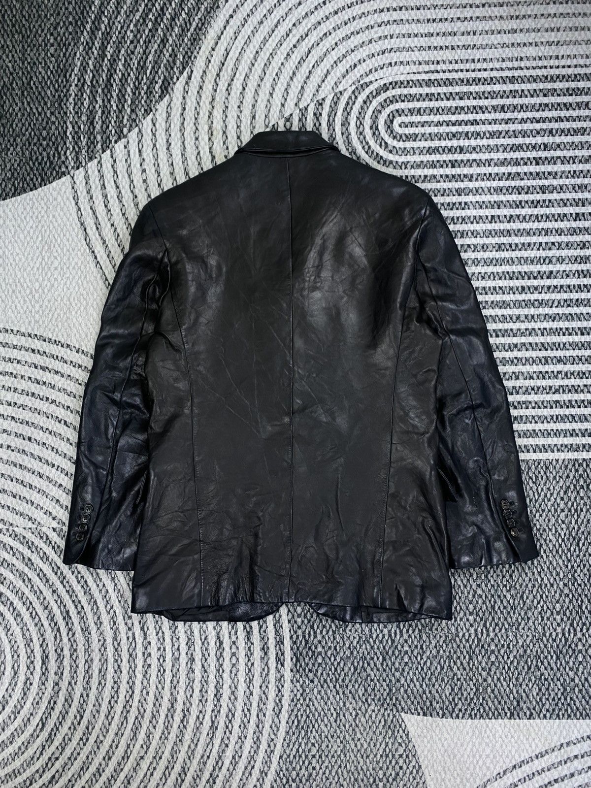 Alfred Dunhill 🔥RARE Vintage Dunhill Made In France Lambskin Jacket Size US M / EU 48-50 / 2 - 2 Thumbnail