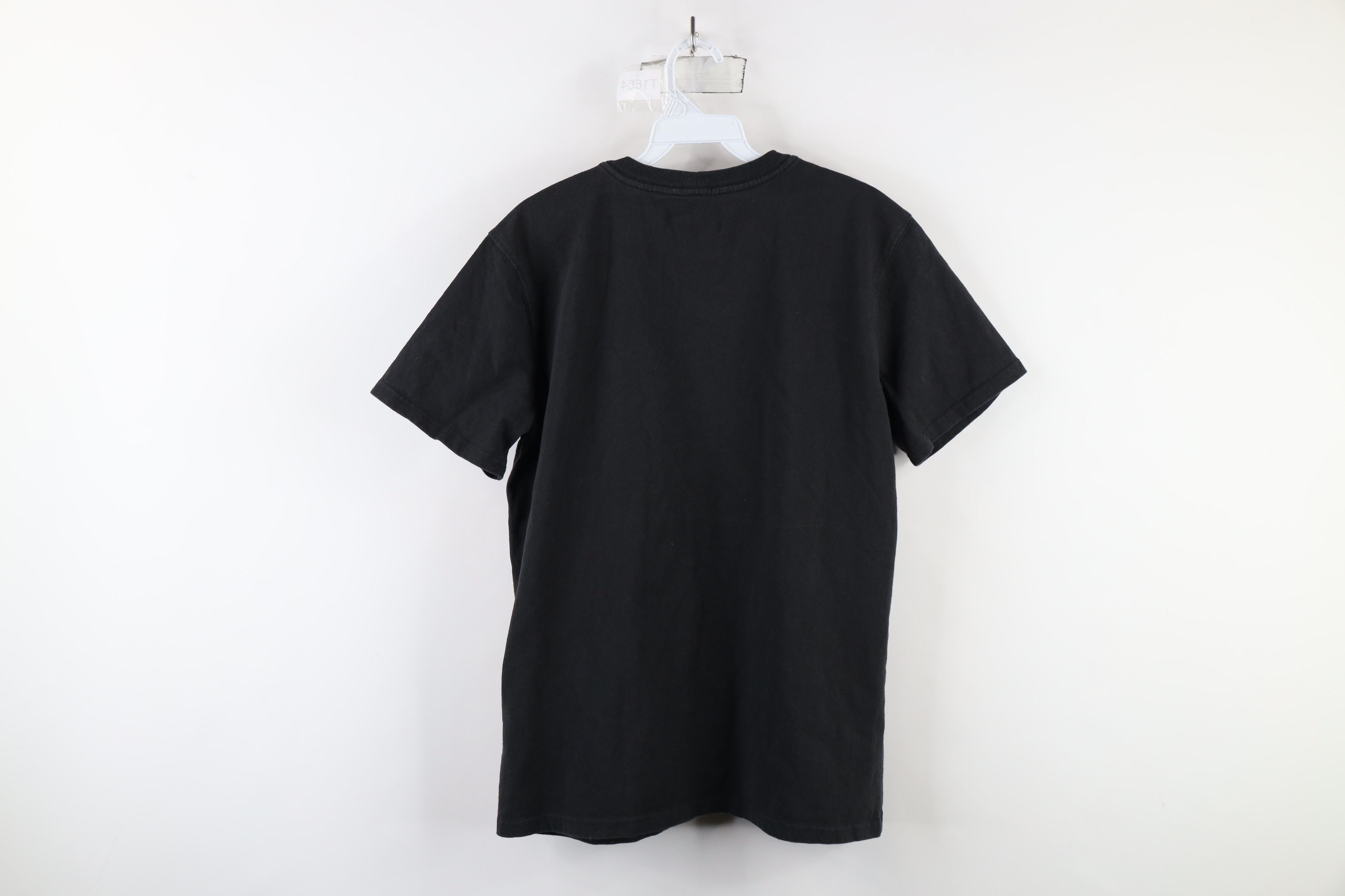 Carhartt × Vintage Vintage Carhartt Faded Spell Out Pocket T-Shirt Black Cotton Size M / US 6-8 / IT 42-44 - 10 Thumbnail