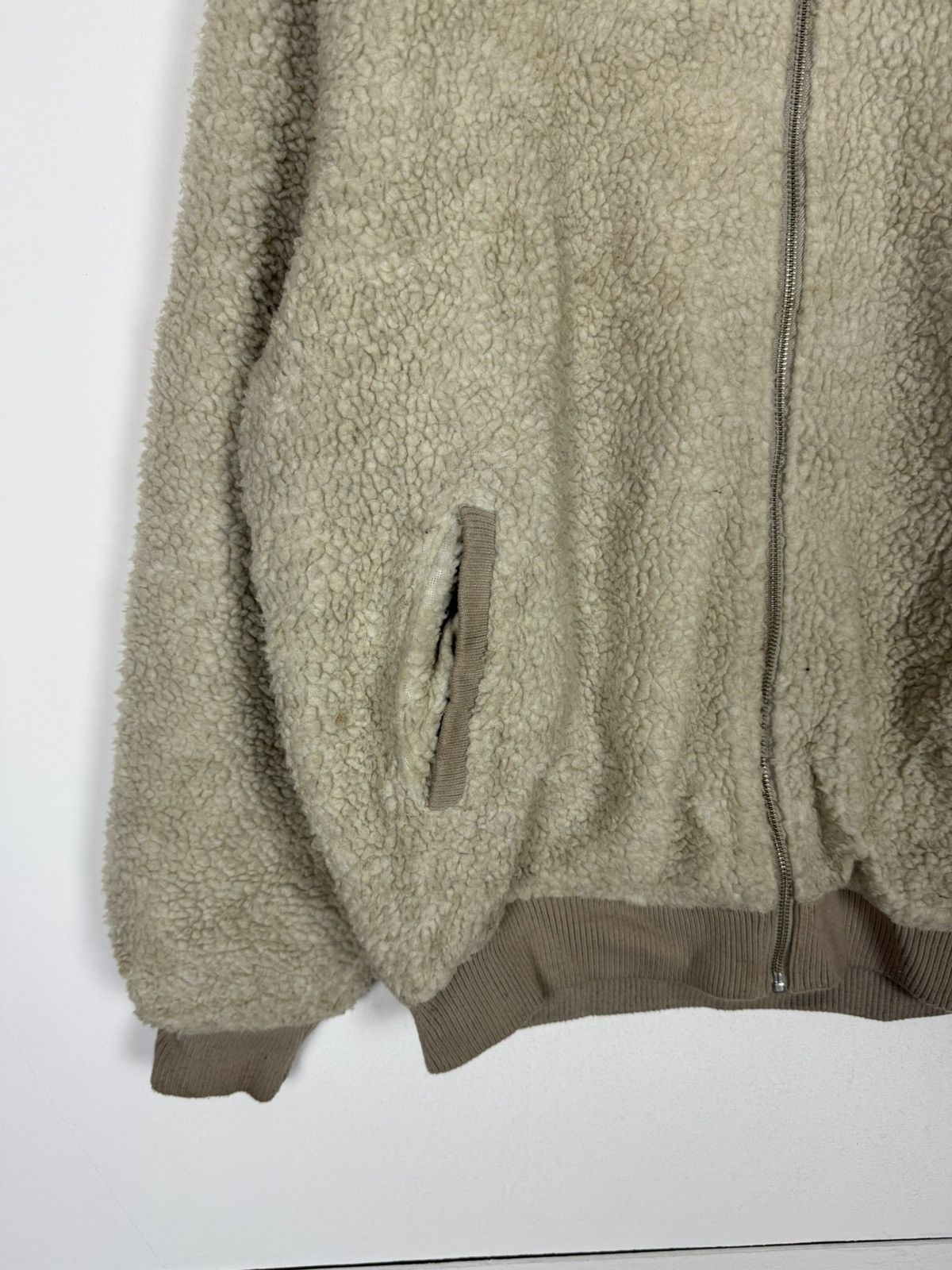 Designer Mark Gonzales Fleece Bomber Jacket Size US XL / EU 56 / 4 - 3 Thumbnail