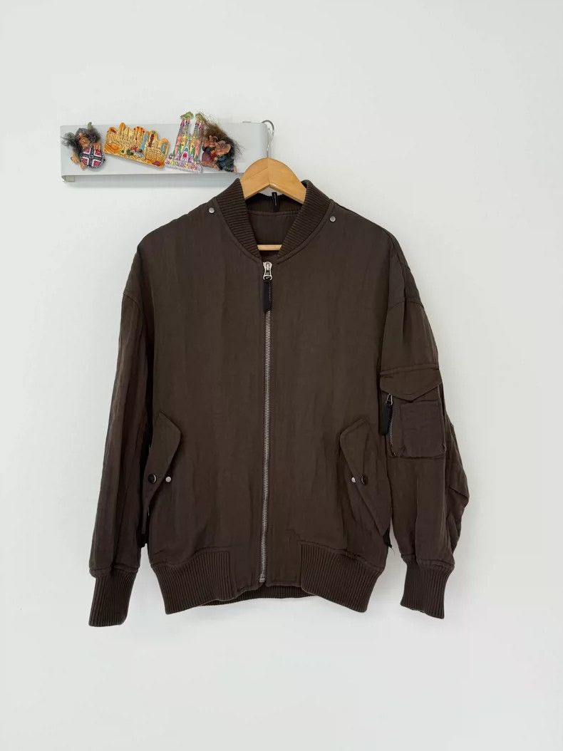 Helmut Lang HELMUT LANG Pilot jacket and cotton-padded jacket Size US XS / EU 42 / 0 - 1 Thumbnail