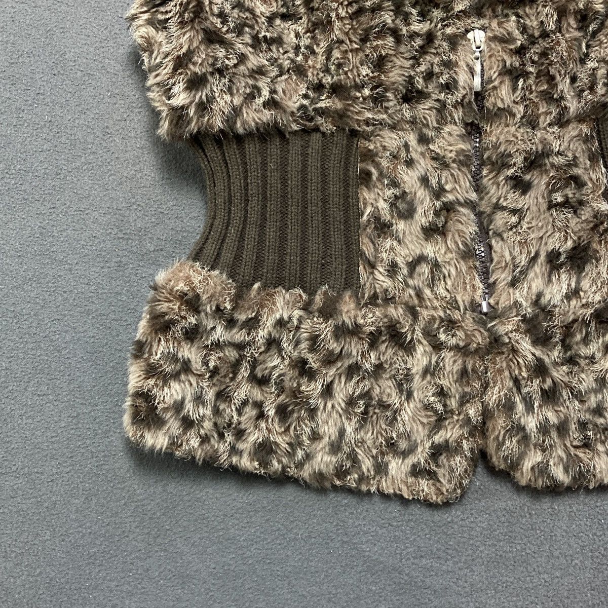 Japanese Brand × Vintage Avant garde y2k leopard vintage vest Size L / US 10 / IT 46 - 2 Thumbnail