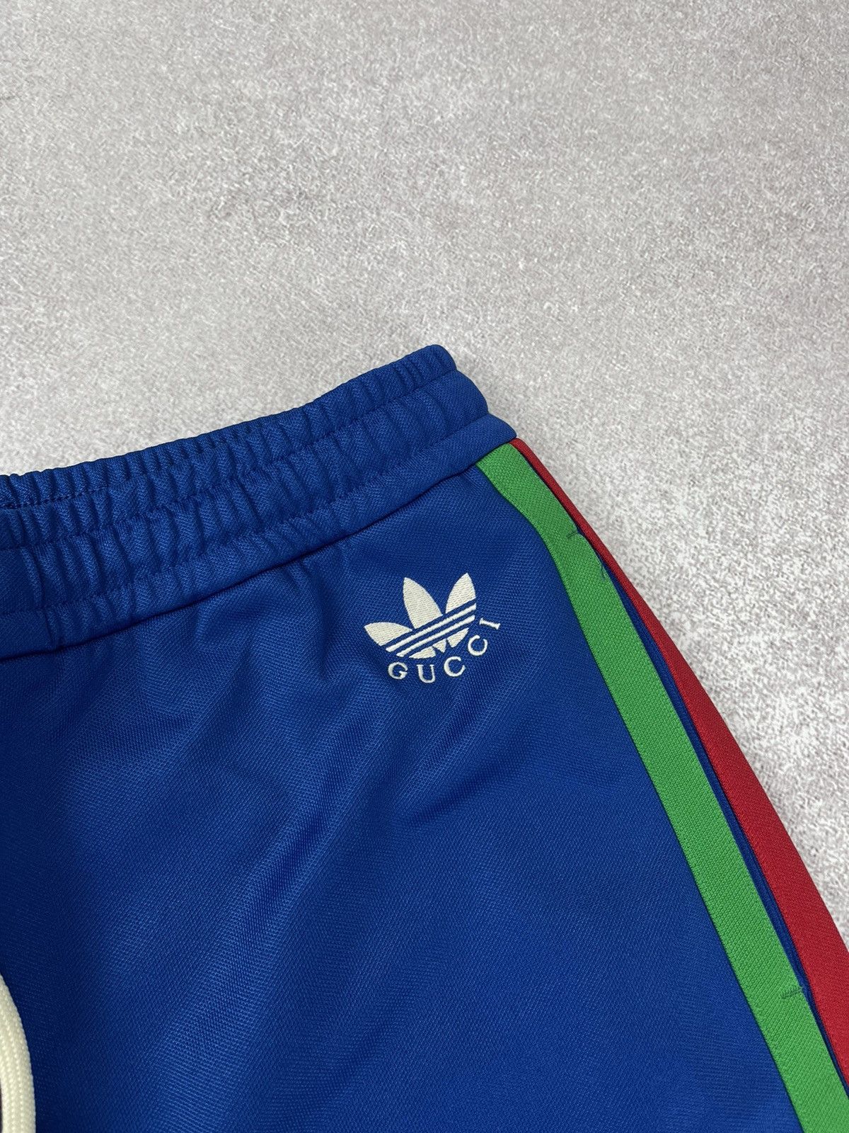 Gucci Gucci x Adidas Jersey Jogging Pants Blue Size L Size 27" / US 4 / IT 40 - 6 Thumbnail