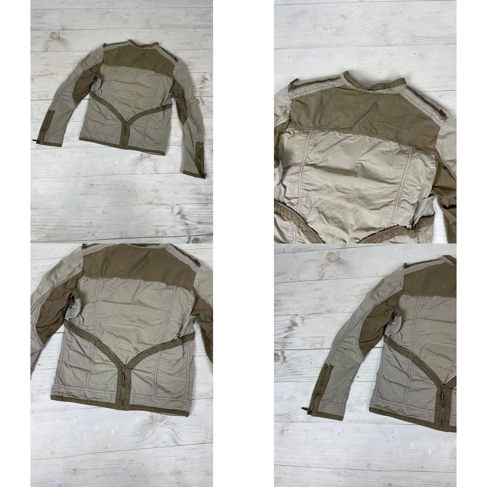 Just Cavalli VINTAGE Just Cavalli Jacket Beige 90s Luxury Y2K Men Size 48 Size US M / EU 48-50 / 2 - 10 Thumbnail