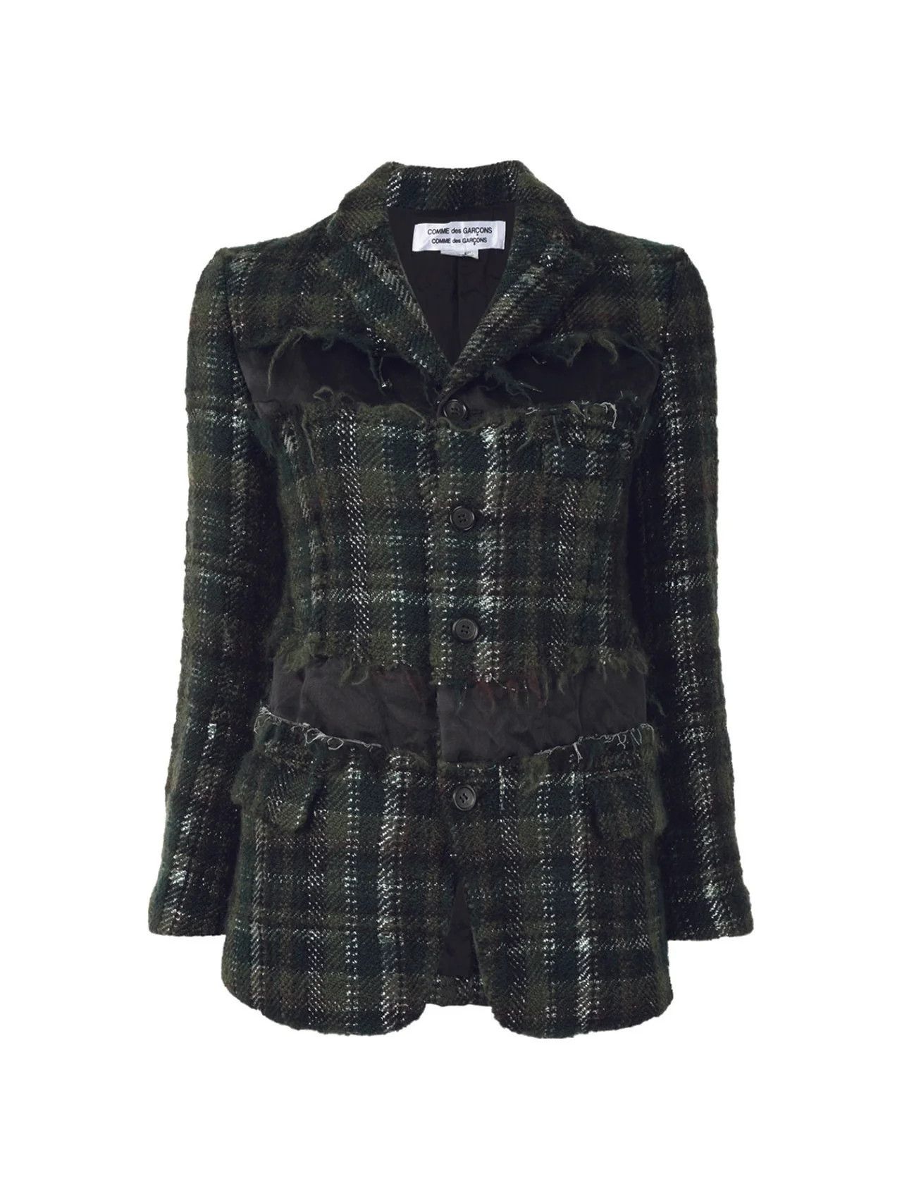 Comme des Garcons Comme des Garcons Tweed Blazer Size S / US 4 / IT 40 - 1 Thumbnail