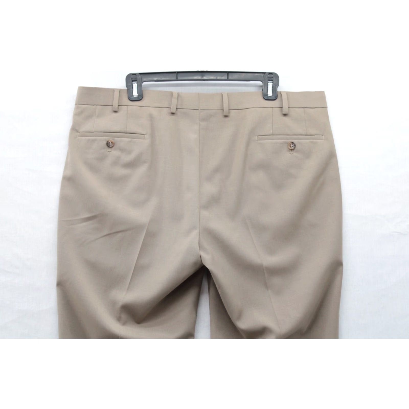 Ralph Lauren Lauren Ralph Lauren Pants Men's 38 Beige Pleated Cuffed Performance Wool Blend Size US 40 / EU 56 - 4 Thumbnail