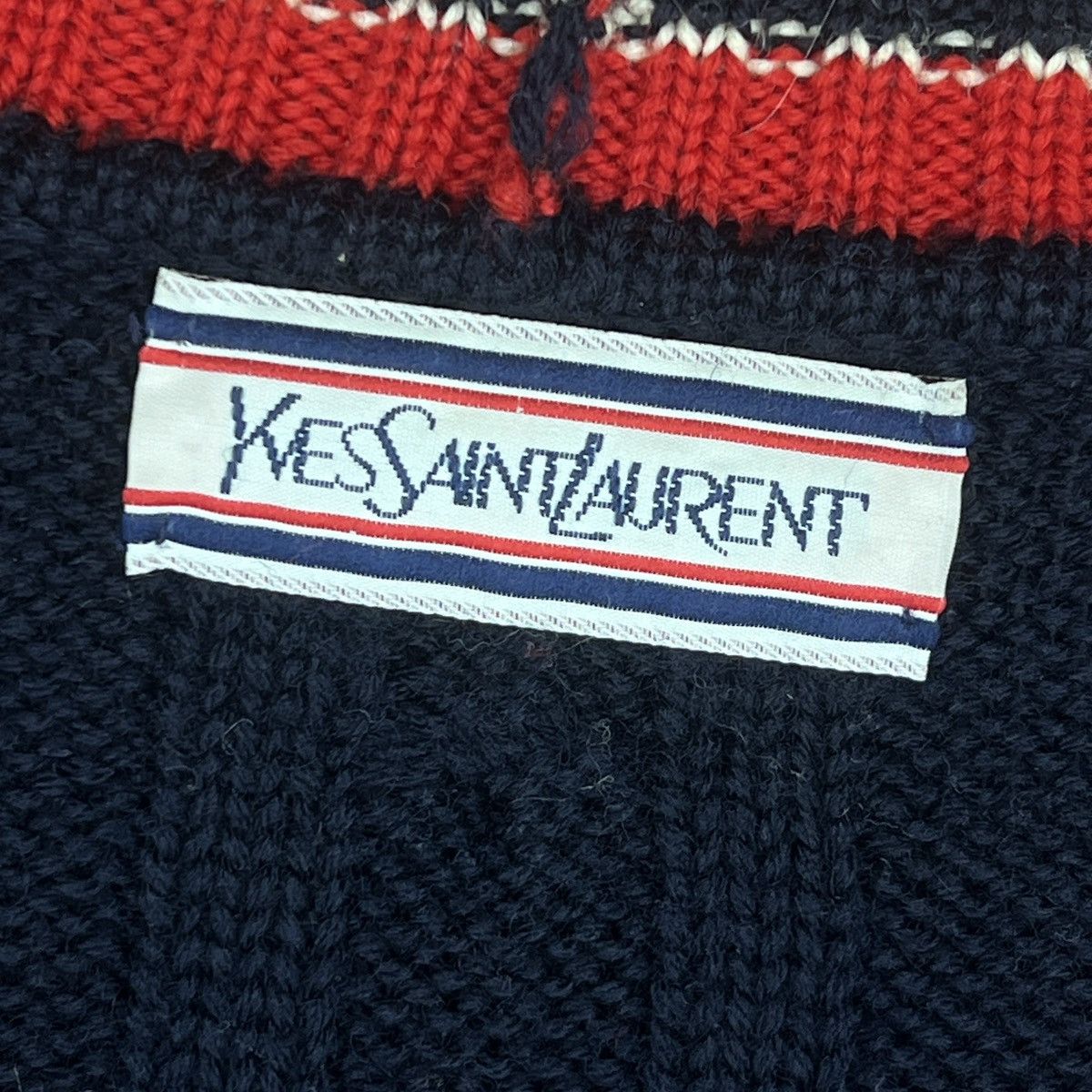 Yves Saint Laurent Vintage Yves Saint Laurent YSL Cardigan Wool Sweater Jumper Size US M / EU 48-50 / 2 - 5 Thumbnail