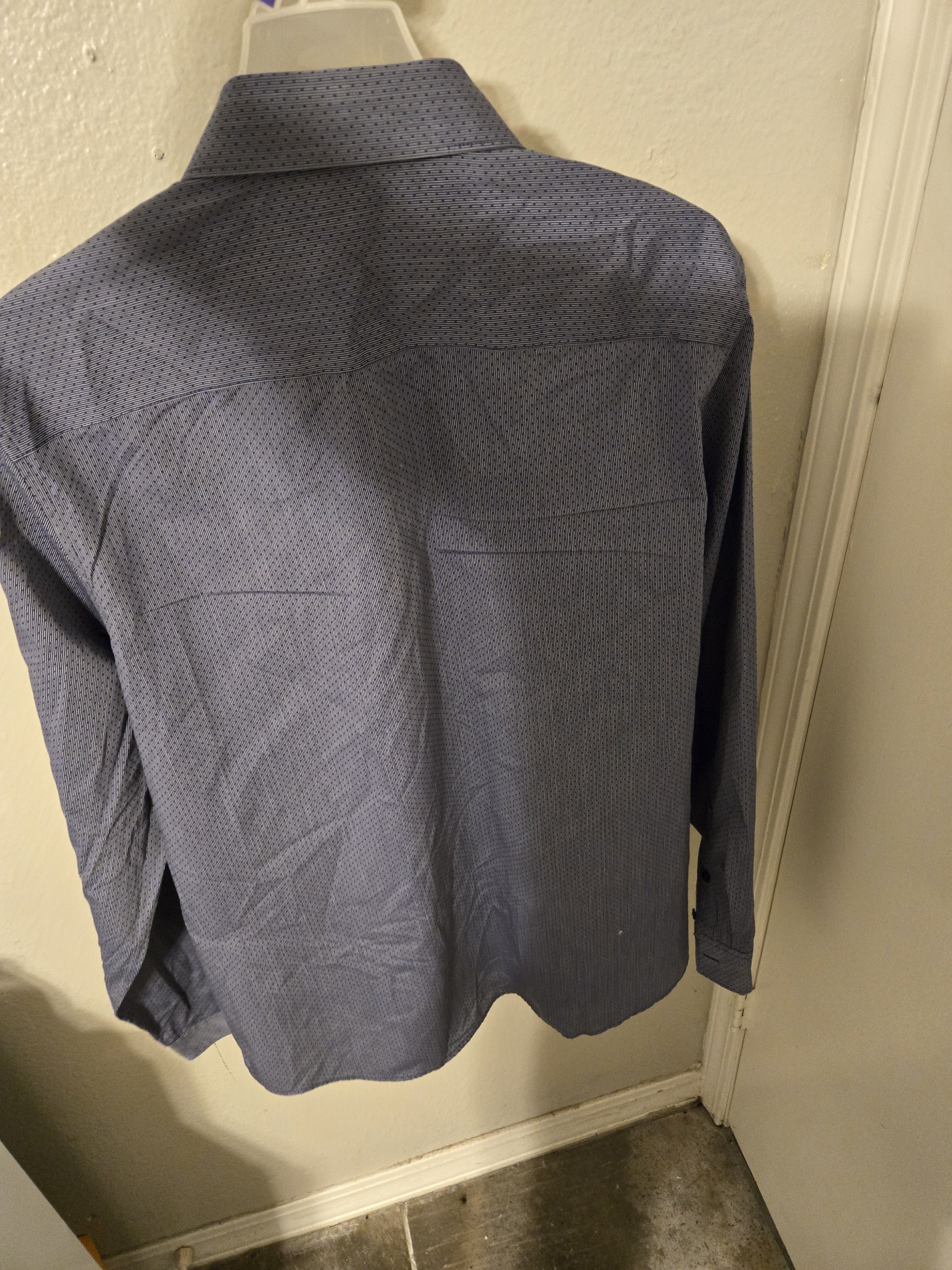 Calvin Klein Calvin Klein Patterned Button Up L/S Shirt Size US M / EU 48-50 / 2 - 4 Thumbnail