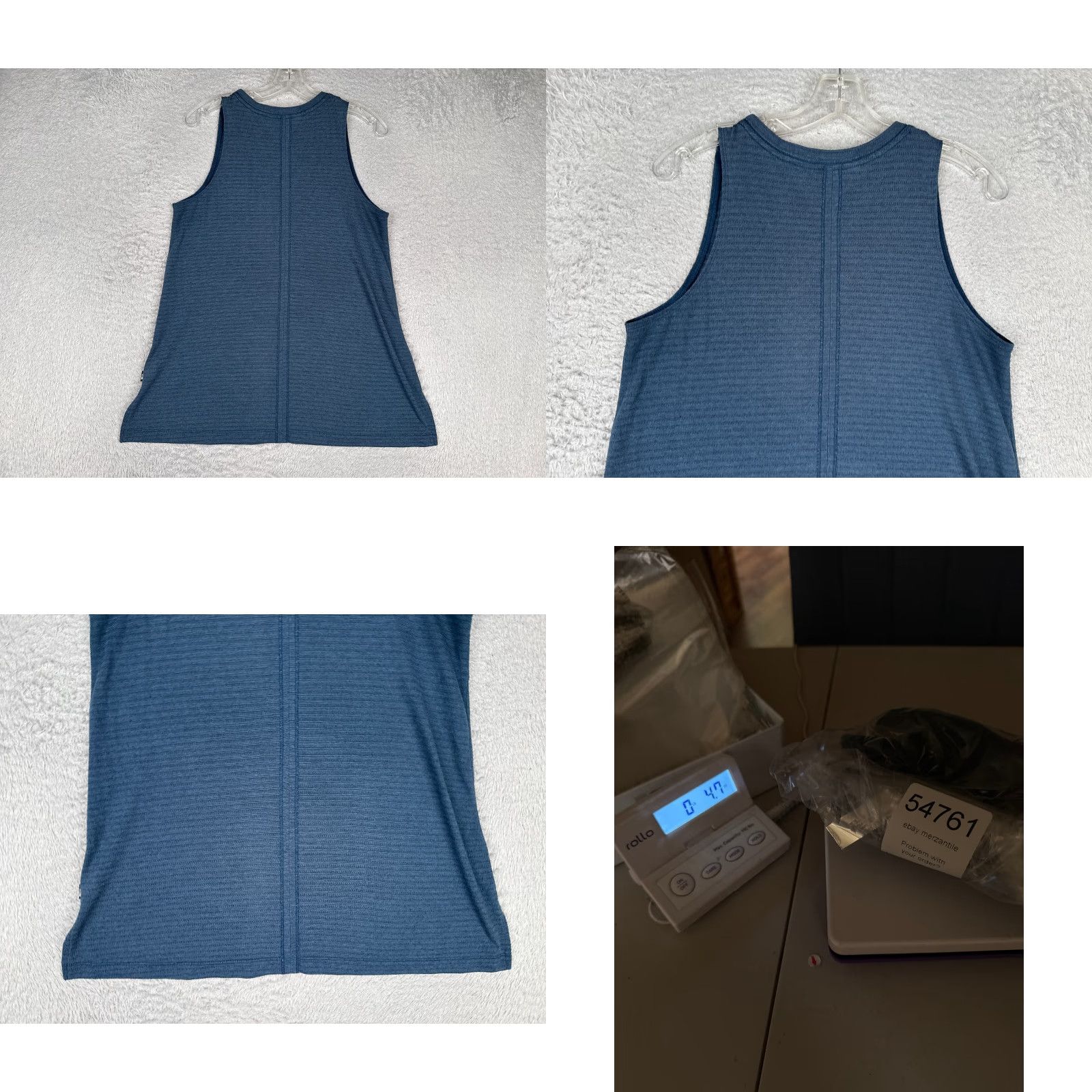 The North Face The North Face Shirt Women Medium Blue Tank Sleeveless Crew Neck Poly Blend Gym Size M / US 6-8 / IT 42-44 - 9 Thumbnail