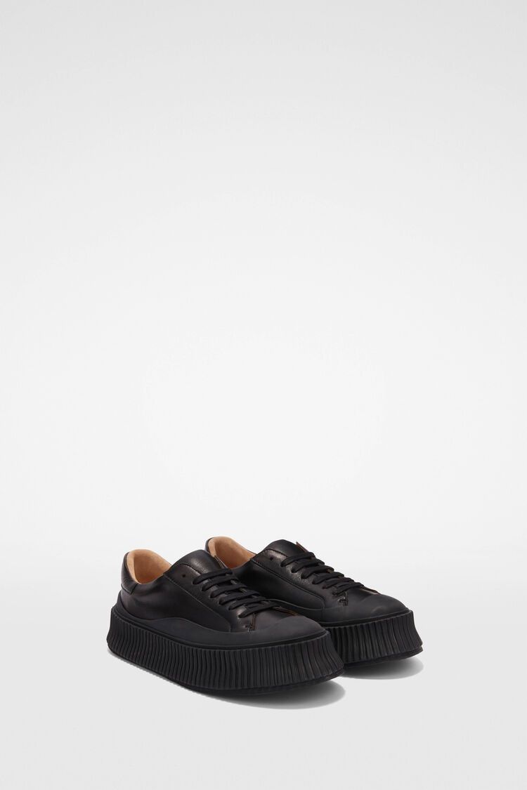 Jil Sander o1loc1c0425 J15WS0002 Low-Top Sneakers in Black Size US 11 / IT 41 - 3 Thumbnail