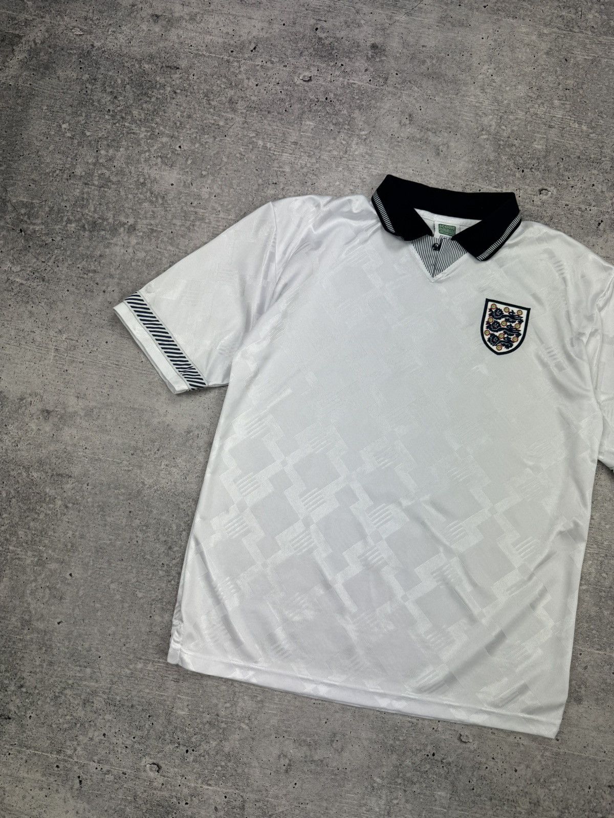 Vintage Vintage Blokecore England 1990-1992 Football Soccer Jersey Size US L / EU 52-54 / 3 - 2 Thumbnail
