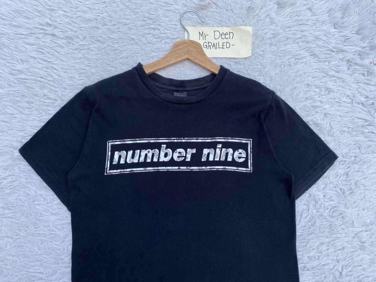 Number (N)ine Rare Number (N)ine Spellout Box Logo T-shirt Size US S / EU 44-46 / 1 - 6 Thumbnail