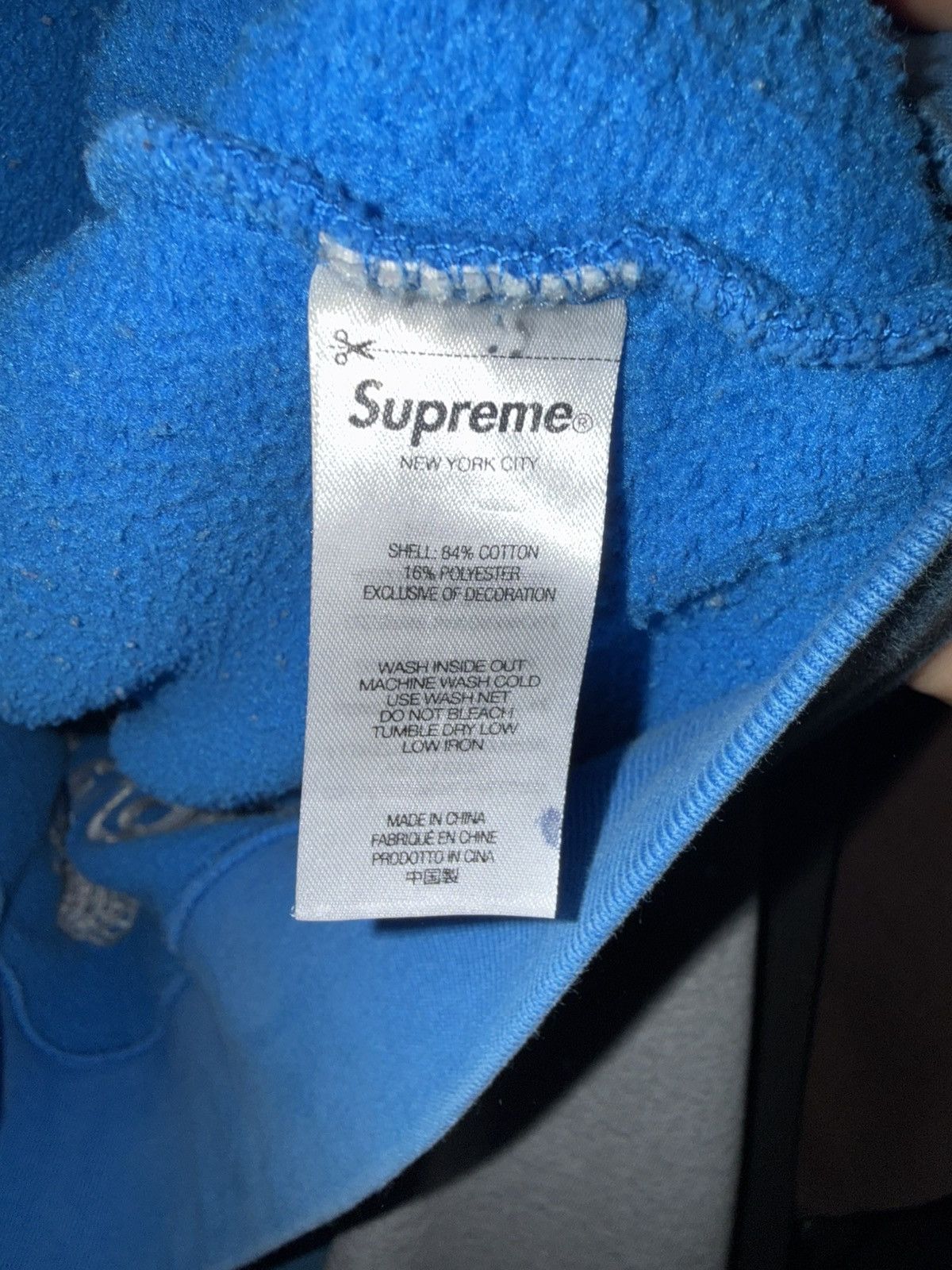 Supreme Supreme Indian Lakshmi Baby Blue Zip-Up Hoodie Size US M / EU 48-50 / 2 - 8 Thumbnail