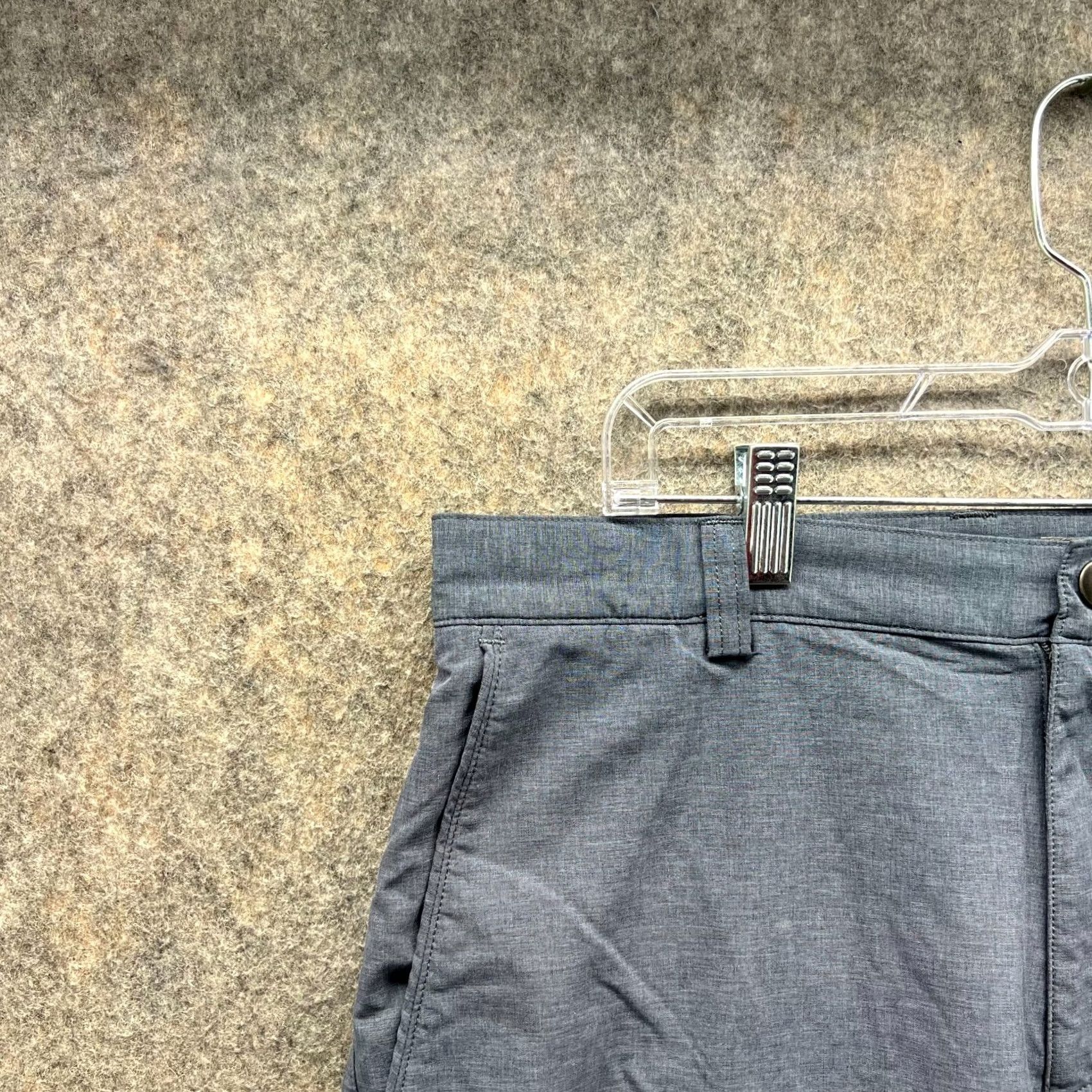 Peter Millar Peter Millar Shorts Mens 34 Blue Crown Sport Chino Flat Front Performance Golf Casual Sports Stretch Chino Size US 34 / EU 50 - 2 Thumbnail