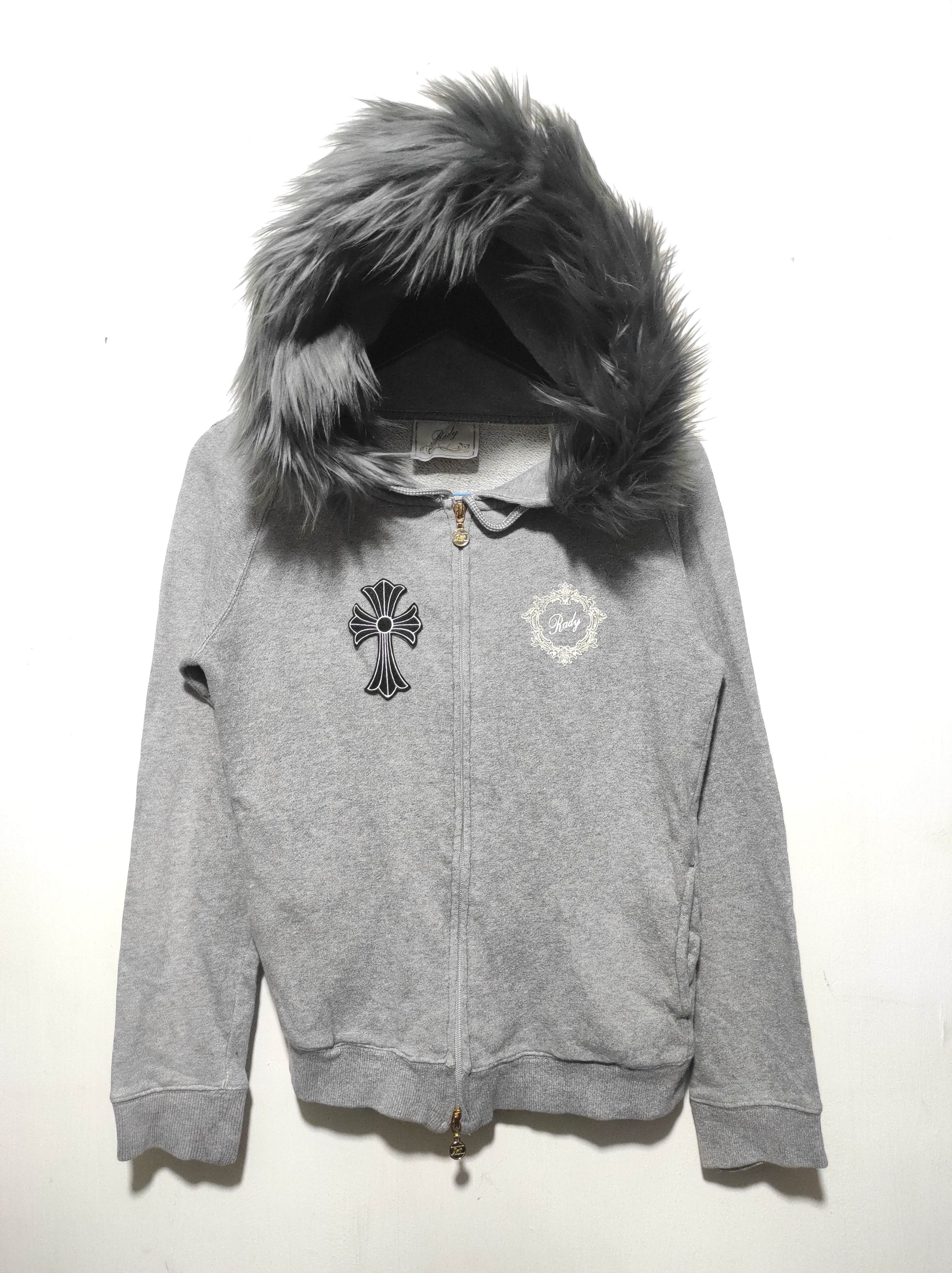 Hysteric Glamour Rady Double Zip Fur Hoodie if6was9 LGB style Size M / US 6-8 / IT 42-44 - 4 Thumbnail