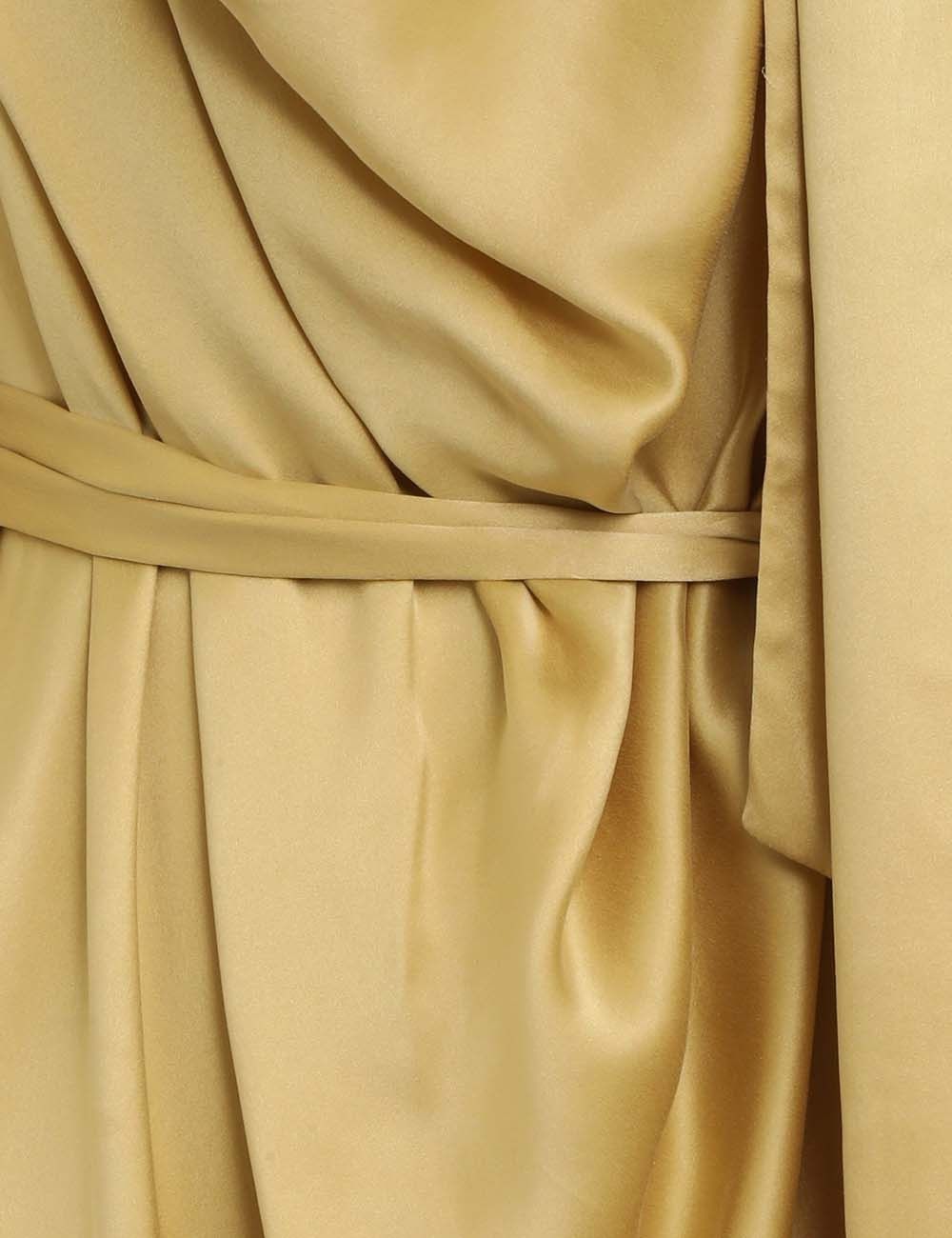 Zimmermann oc11z0425 Silk Billow Dress in Mustard Size L / US 10 / IT 46 - 7 Thumbnail