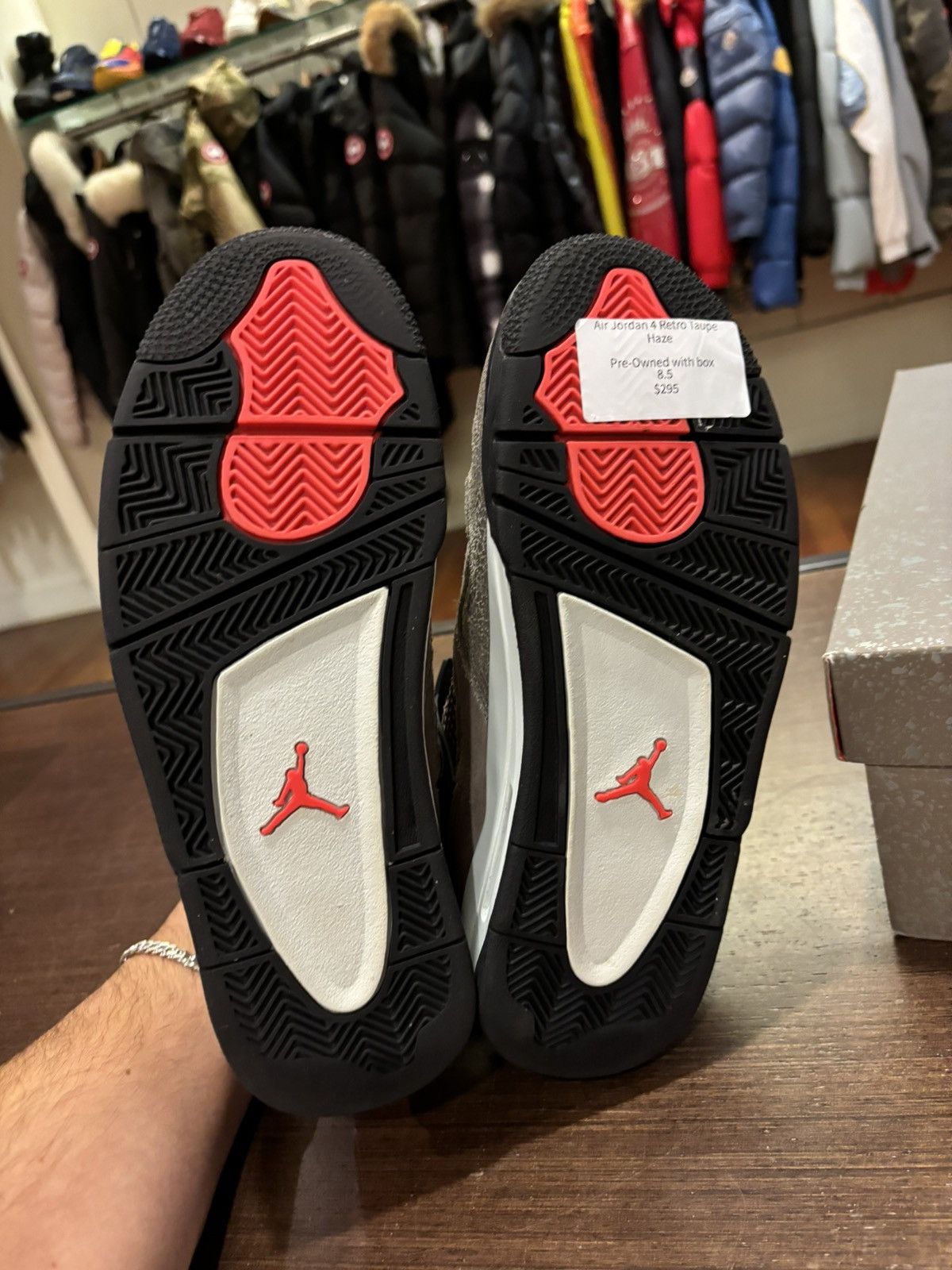 Jordan Brand Jordan 4 Retro ‘Taupe Haze’ Size US 8.5 / EU 41-42 - 7 Thumbnail