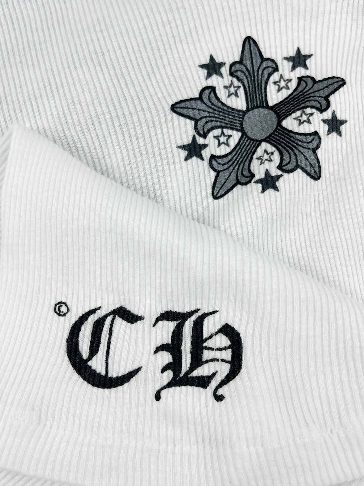 Chrome Hearts Chrome Hearts Vintage Orange Scroll Ninja Star Tank Top Size US S / EU 44-46 / 1 - 4 Thumbnail